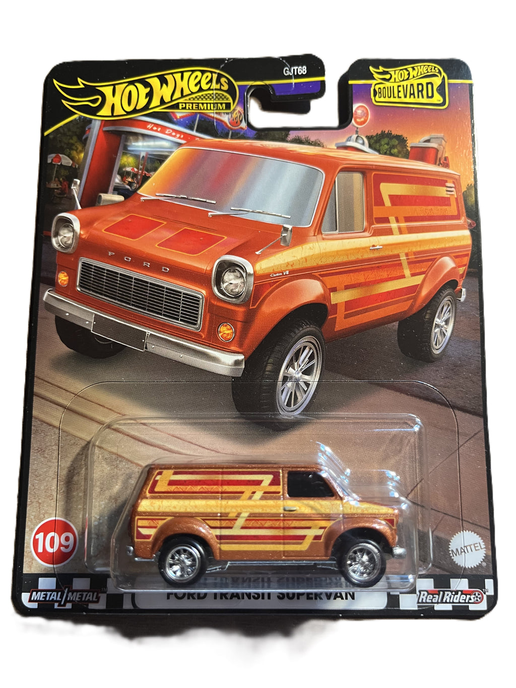 Hot Wheels GJT68 - komplettes 5er Set Boulevard 106 - 110 - Real Riders - Premium
