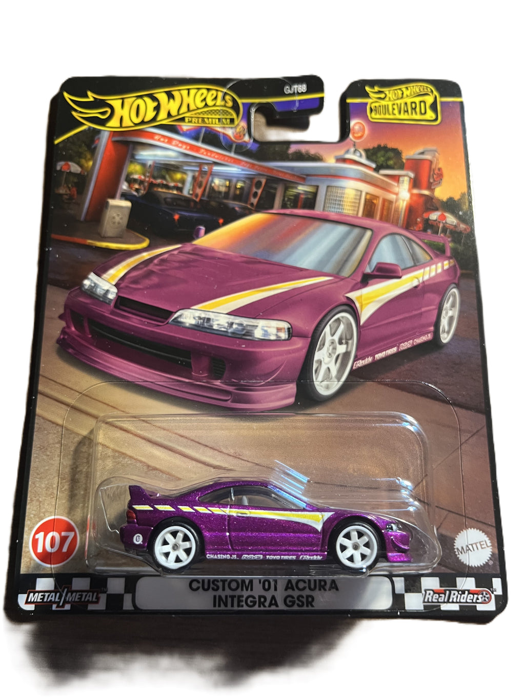 Hot Wheels GJT68 - komplettes 5er Set Boulevard 106 - 110 - Real Riders - Premium