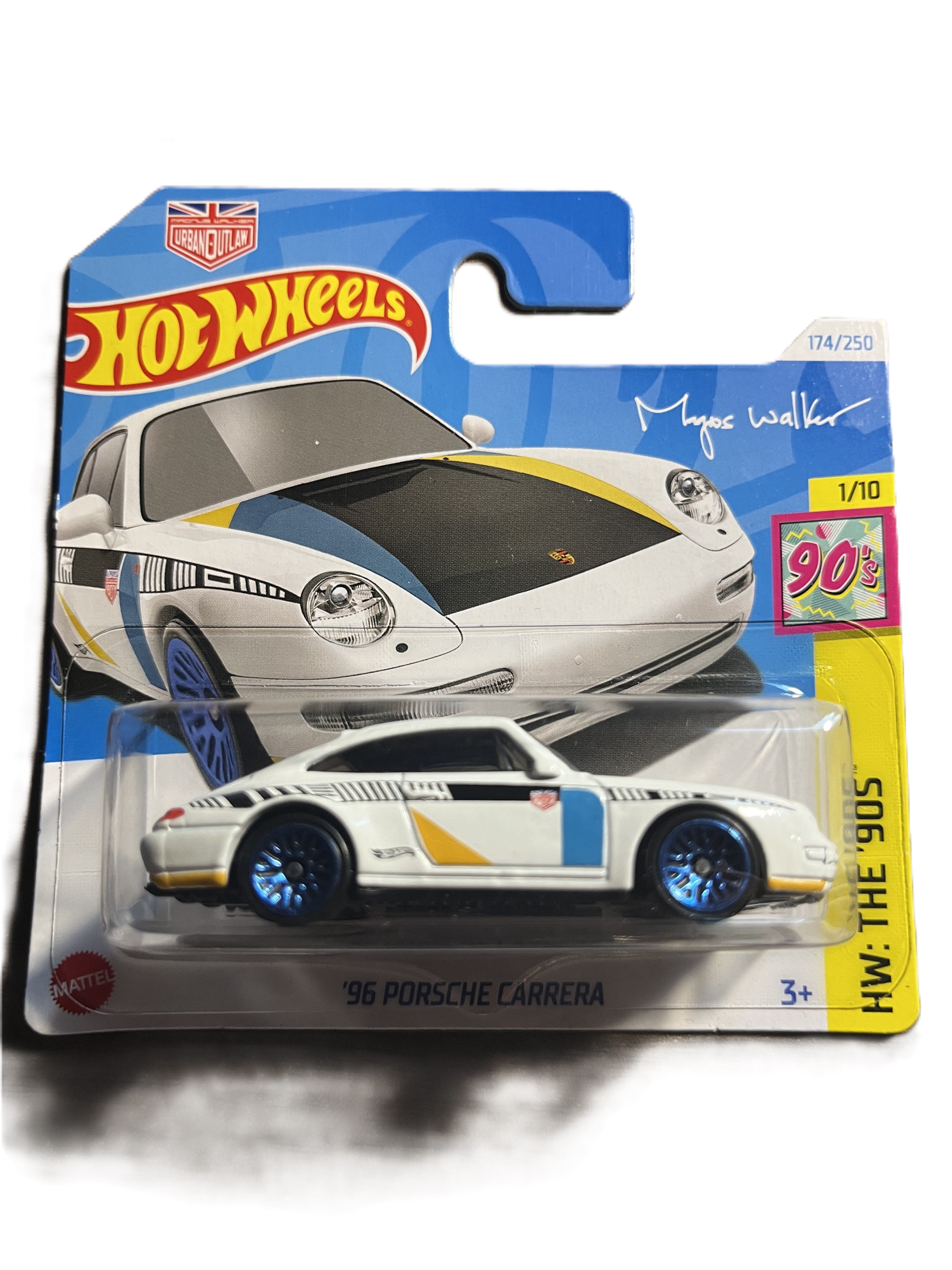 Hot Wheels HTF01 - 96 Porsche Carrera - short Card - 2024