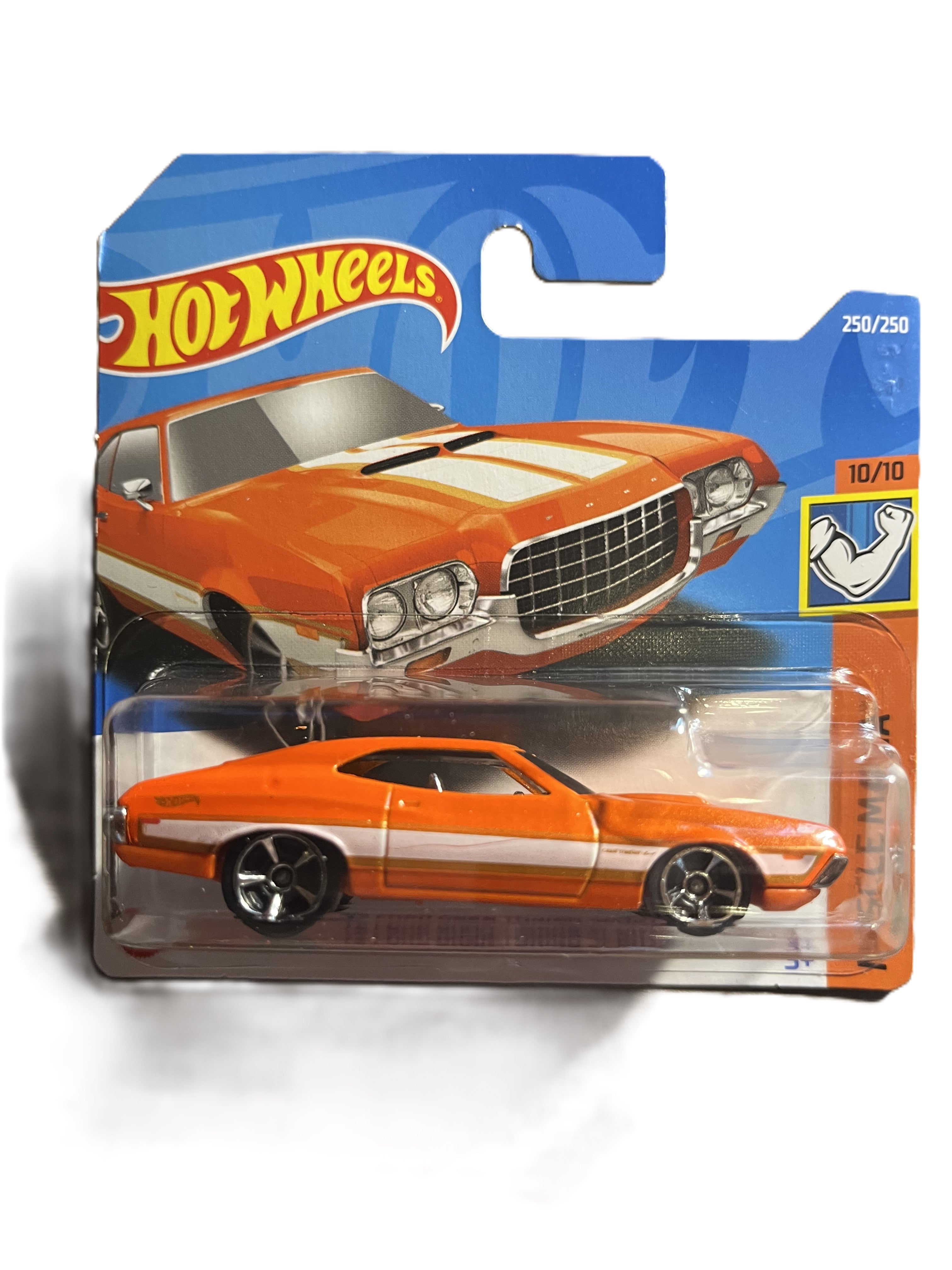 Hot Wheels HCW29 - 72 Ford Gran Torino Sport - short Card - 2022