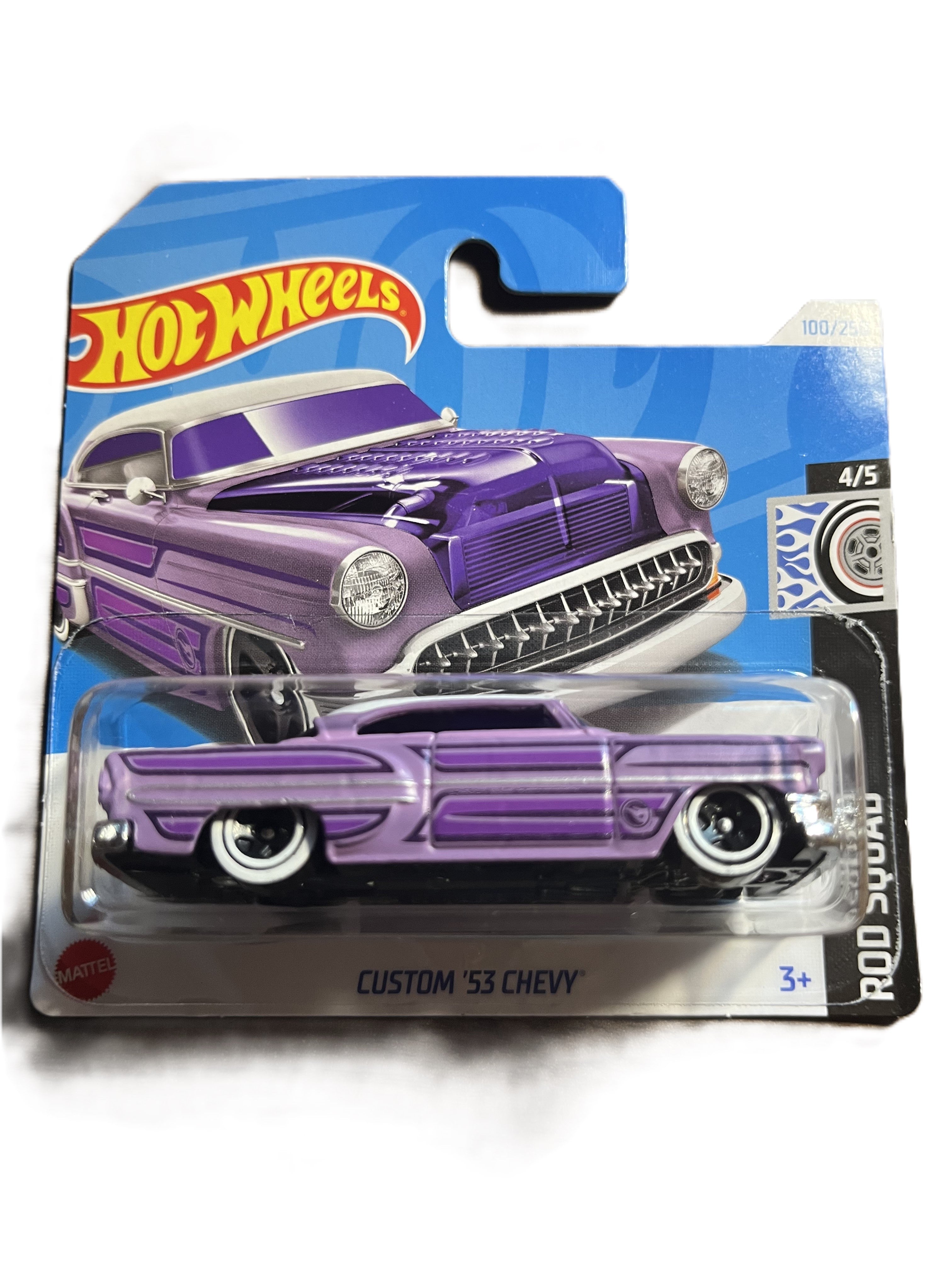 Hot Wheels HTF18 - Custom 53 Chevy - Treasure Hunt - short Card - 2024