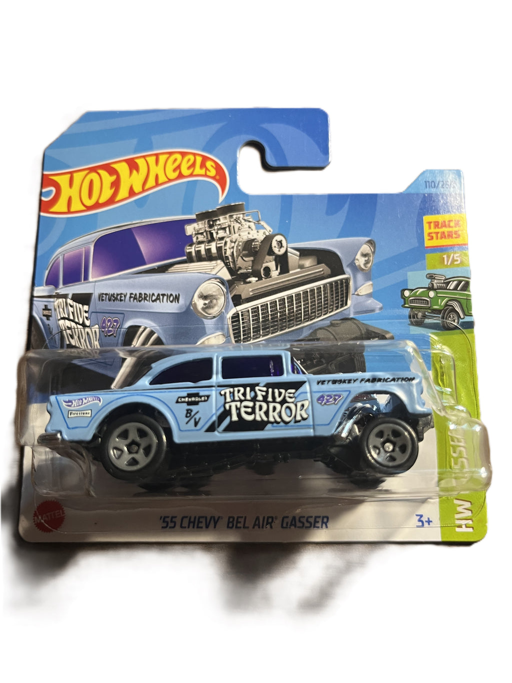 Hot Wheels HKK26 - 55 Chevy Bel Air Gasser - short Card - 2023