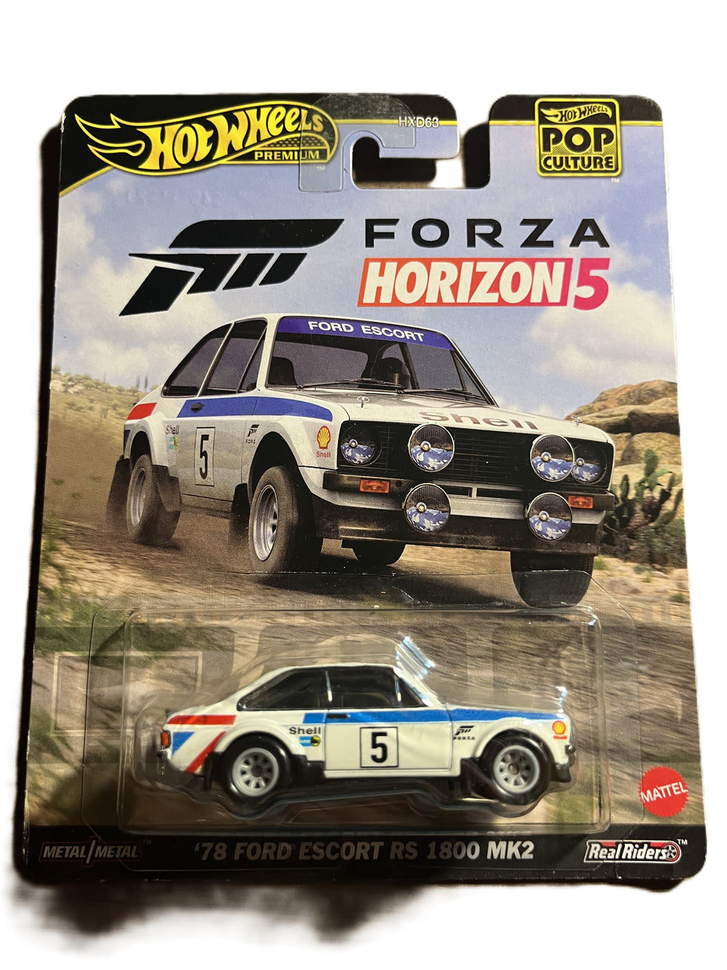 Hot Wheels HKC23 - 78 Ford Escort RS 1800 MK2 - Forza Horizon 5 - Premium