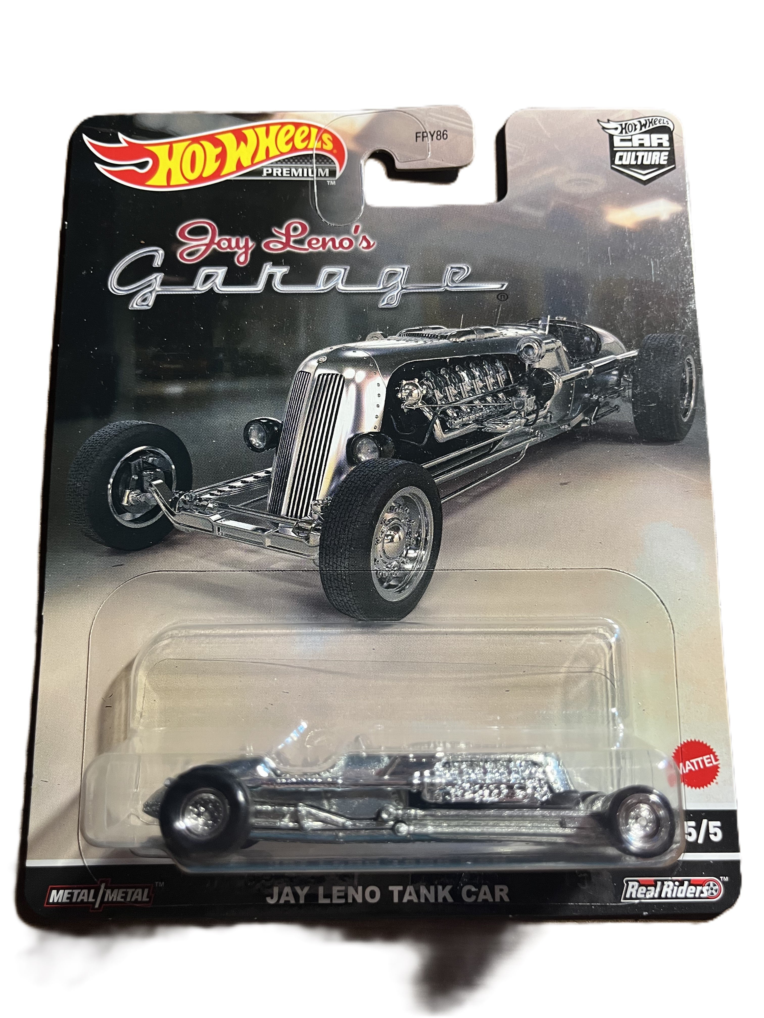 Hot Wheels HCJ85 - JAY LENO TANK CAR - Jay Lenos Garage 5/5 - Premium