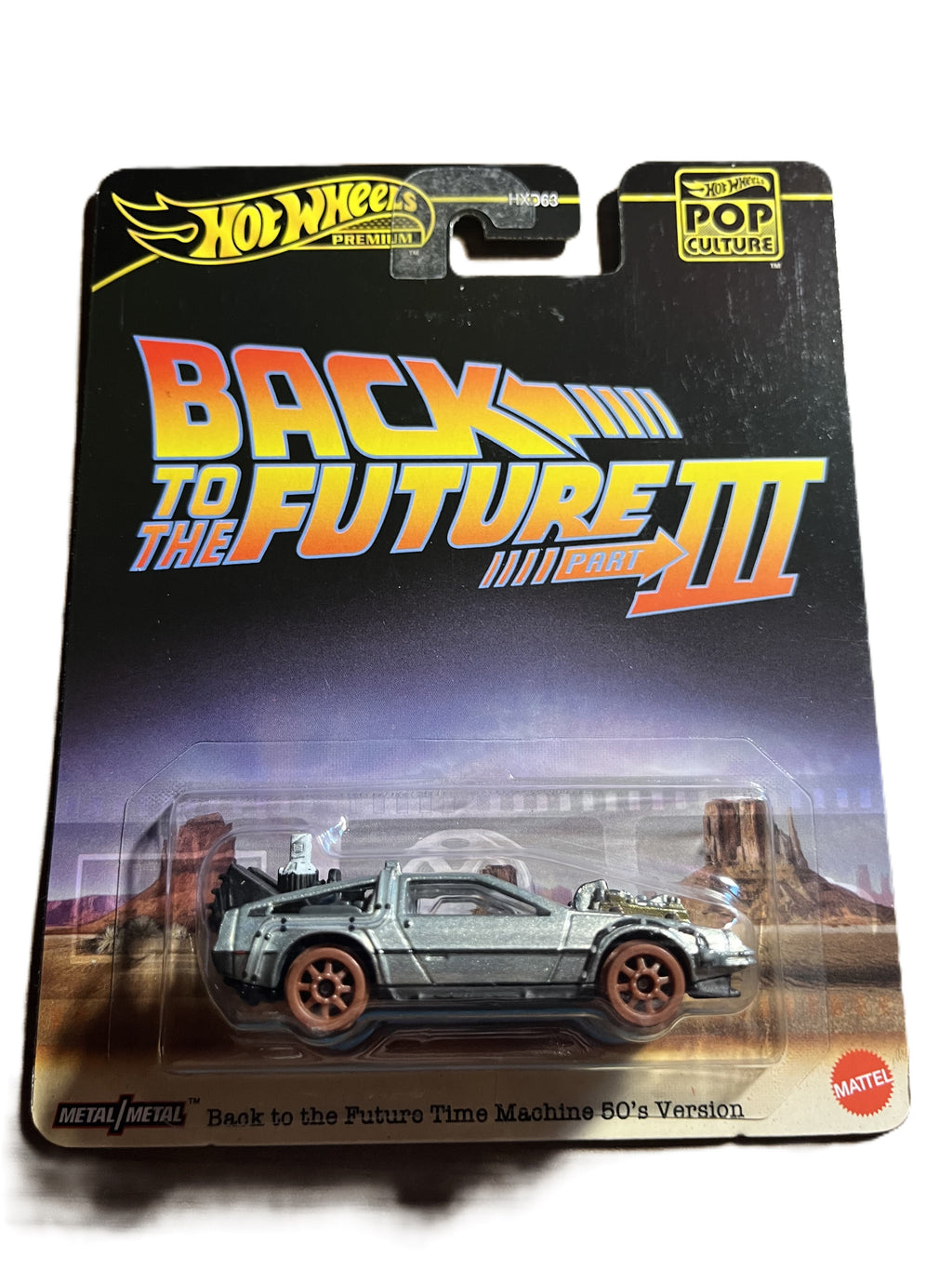 Hot Wheels HXD99 - Back to the Future Time Machine 50´s Version - Premium