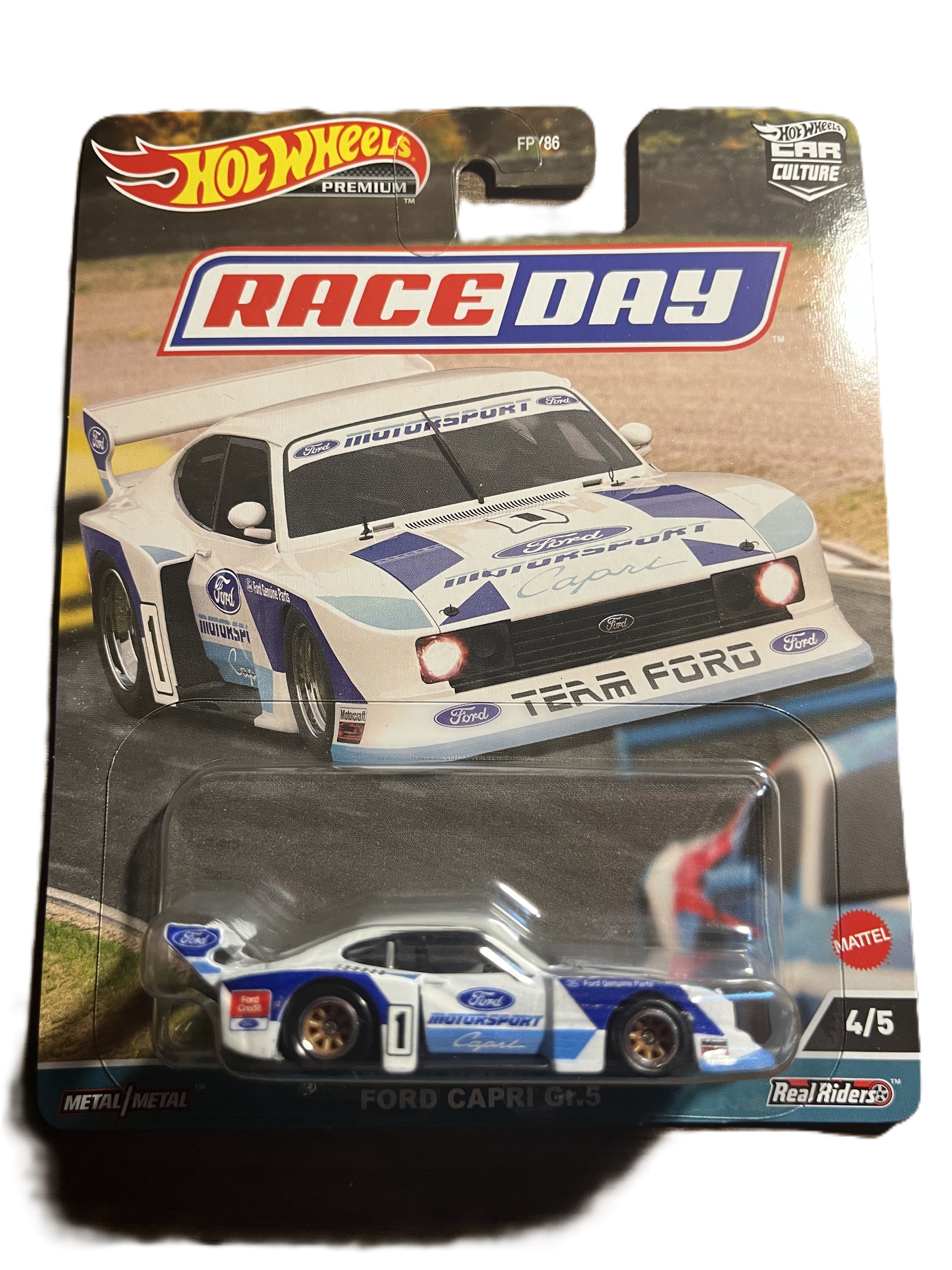 Hot Wheels HKC58 - Ford Capri Gr.5 - Race Day 4/5 - Premium