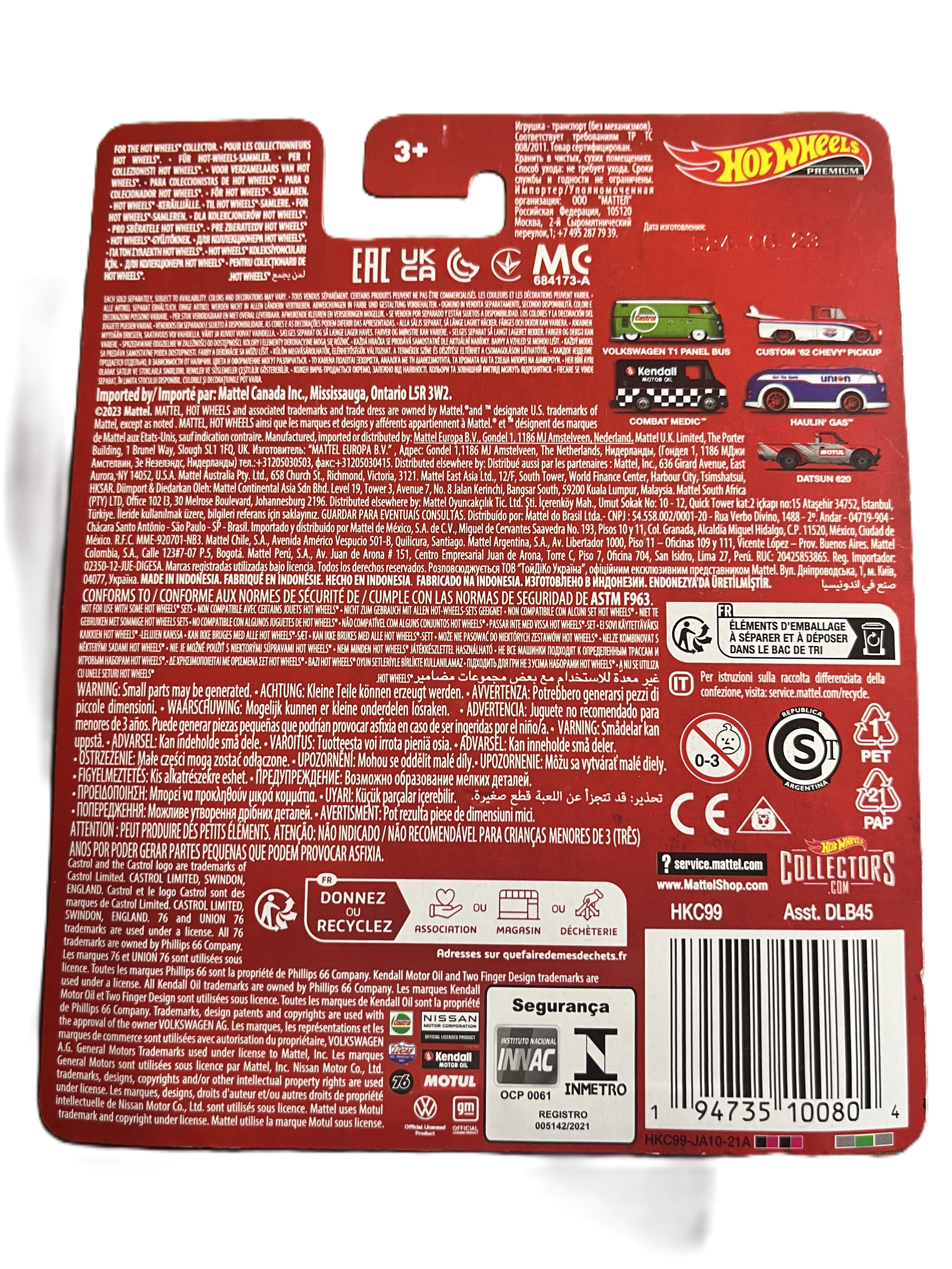 Hot Wheels HKC99 - Datsun 620 - Motul 5/5 - Premium