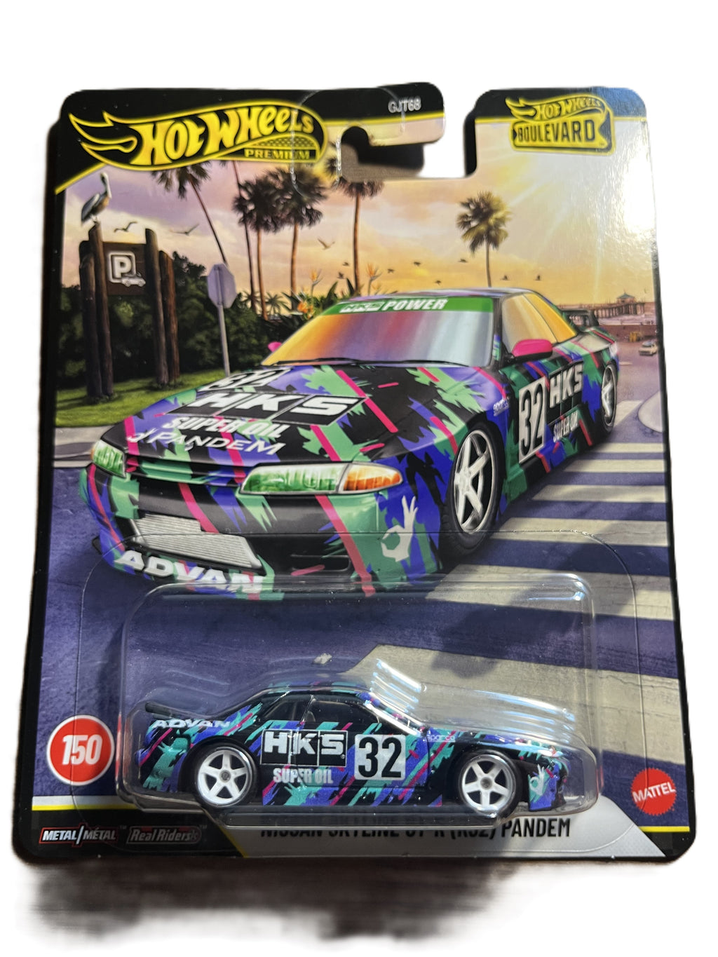 Hot Wheels JHW41 - Nissan Skyline GT-R (R32) Pandem - Boulevard 150 - Premium