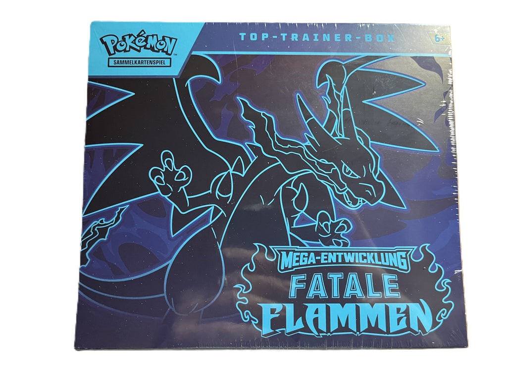 Pokémon Mega-Entwicklung Fatale Flammen Top Trainer Box - Deutsch
