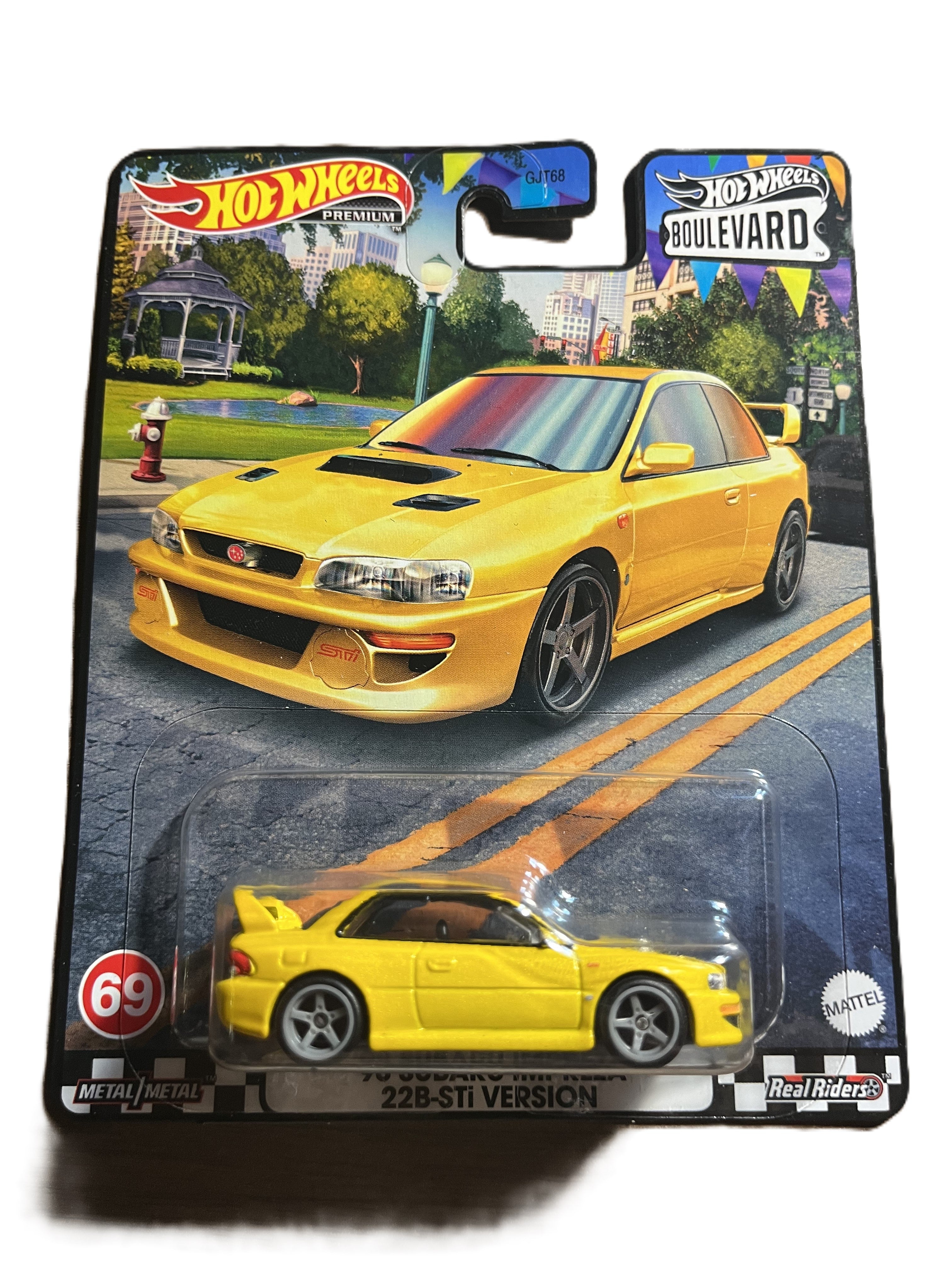 Hot Wheels HKF16 - 98 Subaru Impreza 22B-STi Version - Boulevard 69 - Premium