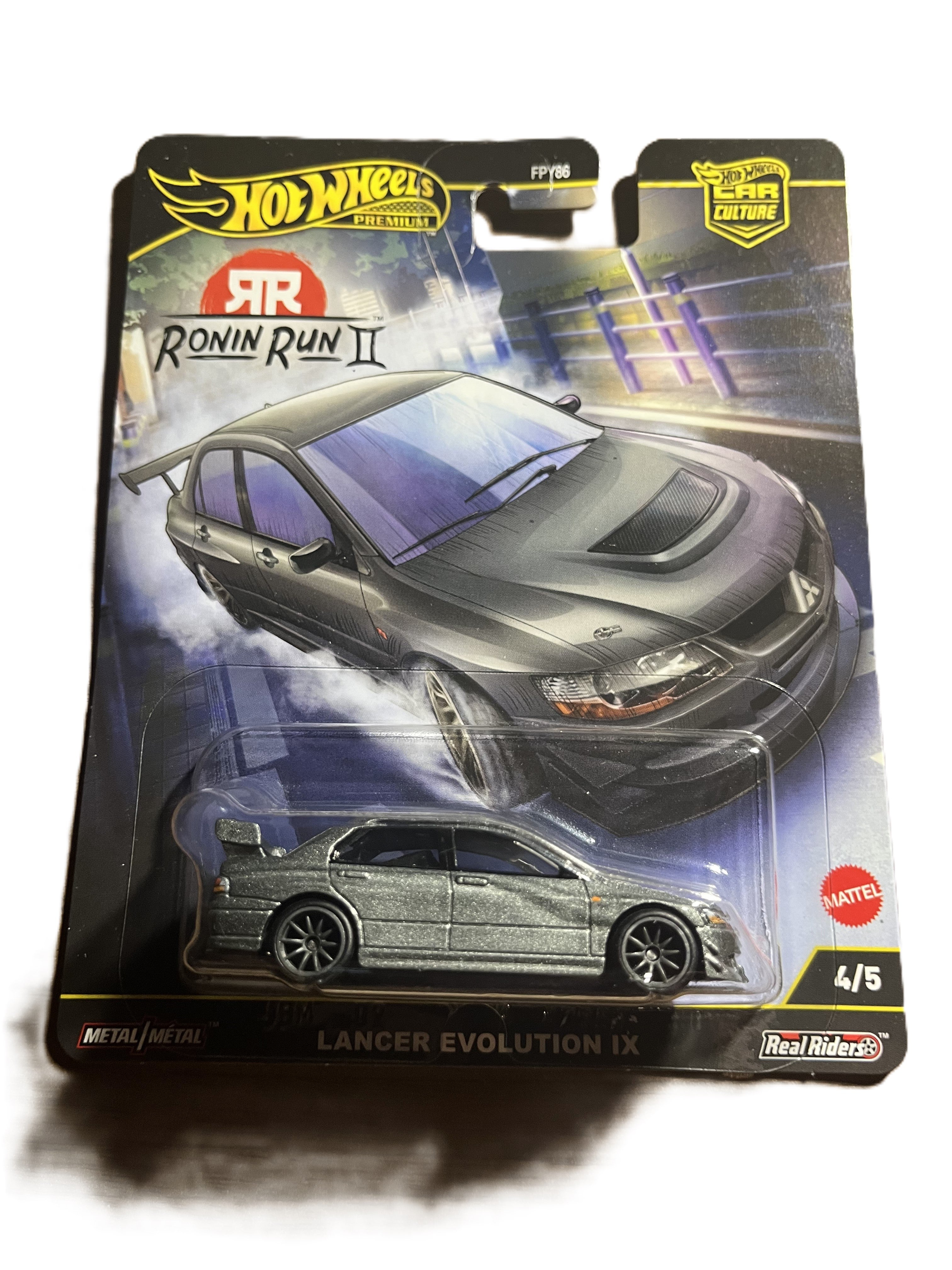 Hot Wheels JBK86 - Lancer Evolution IX - Ronin Run II 4/5 - Premium