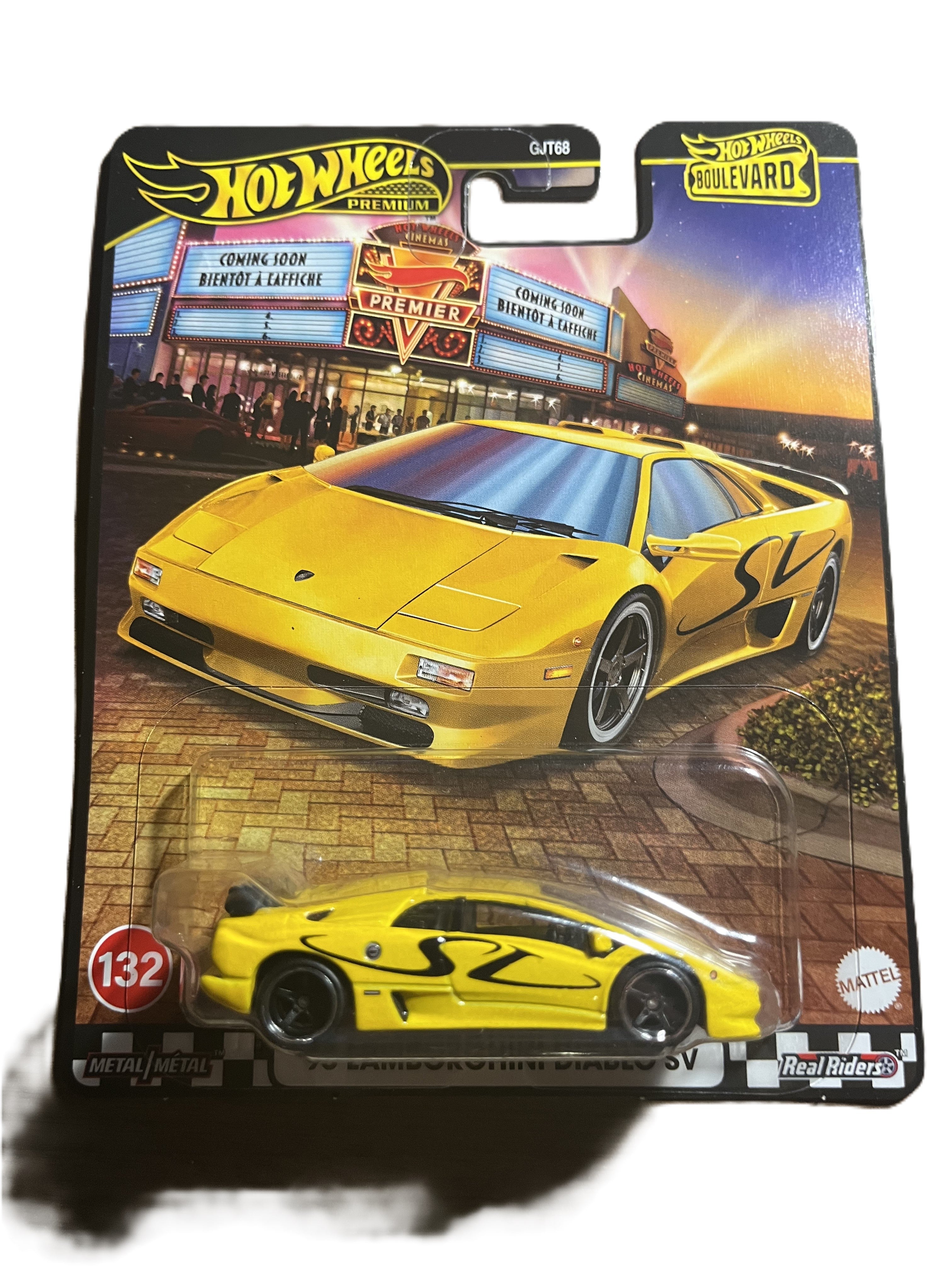 Hot Wheels JBL13 - 95 Lamborghini Diablo SV - Boulevard 132 - Premium