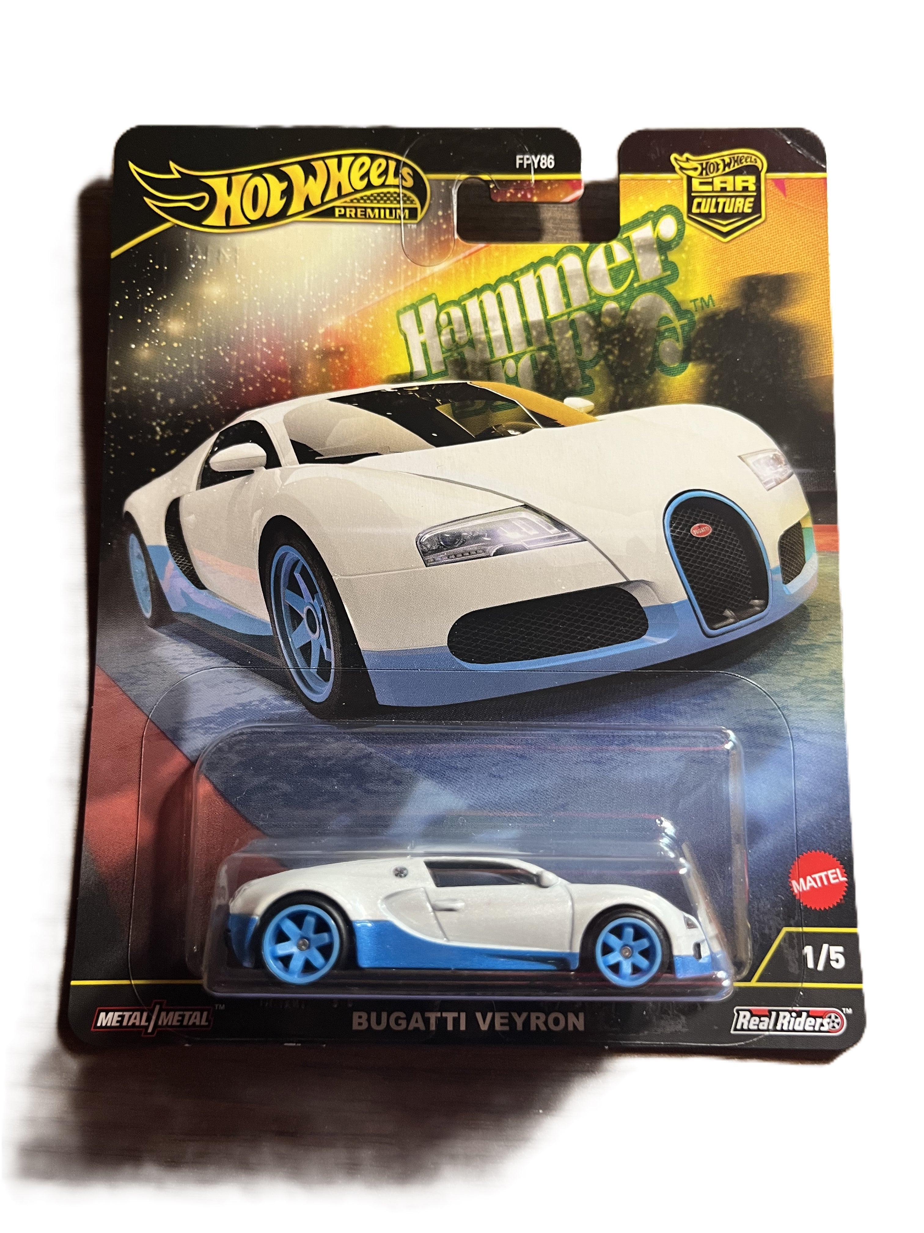 Hot Wheels HRW06 - Bugatti Veyron - Hammer Drops 1/5 - Premium