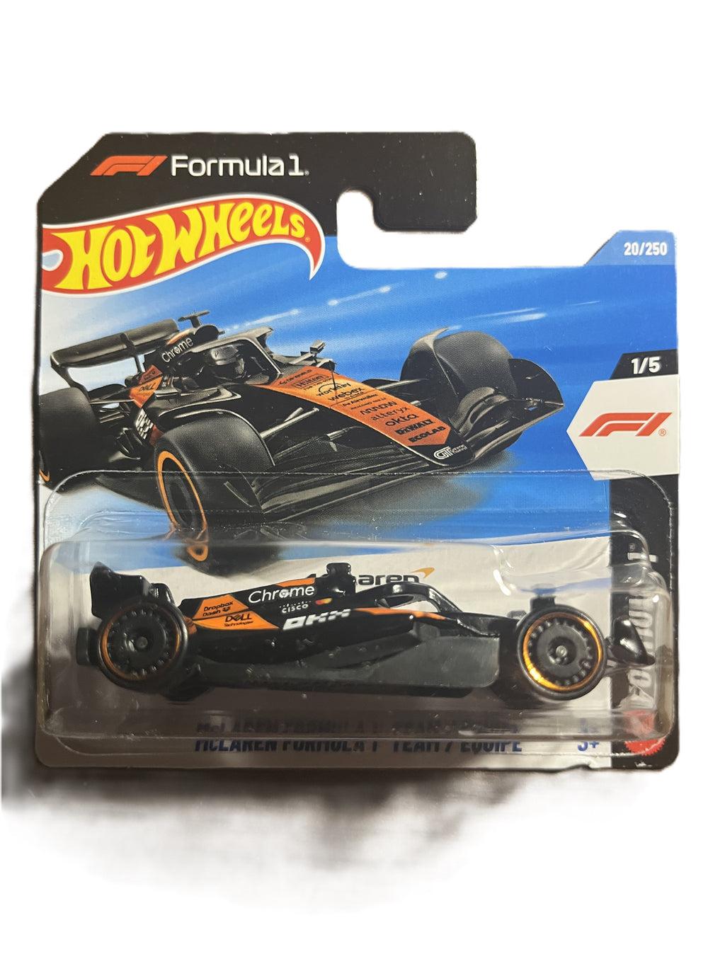Hot Wheels JJH95 - McLAREN Formular 1 Team - short Card - 2026