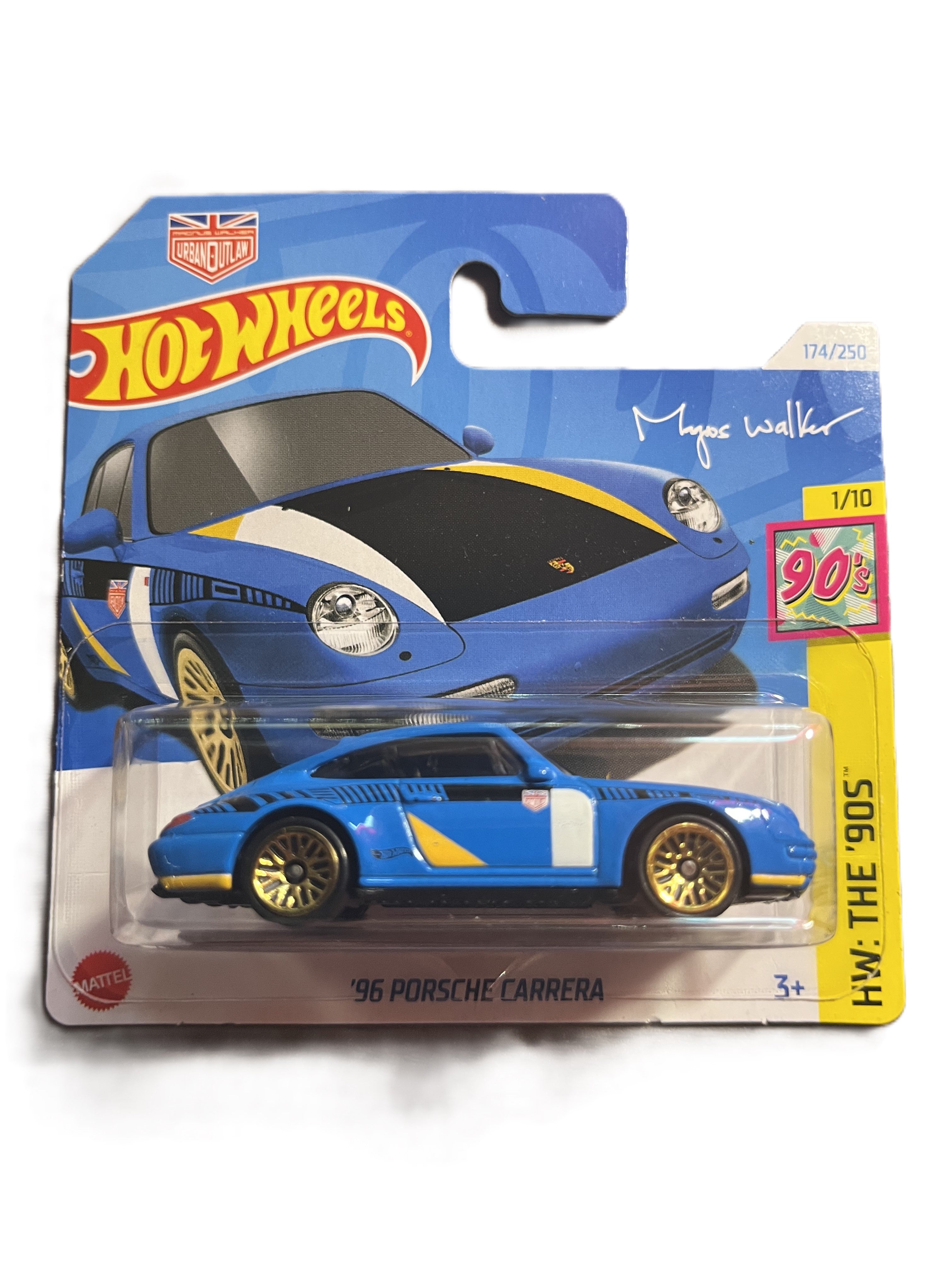 Hot Wheels HTB03 - 96 Porsche Carrera - short Card - 2024