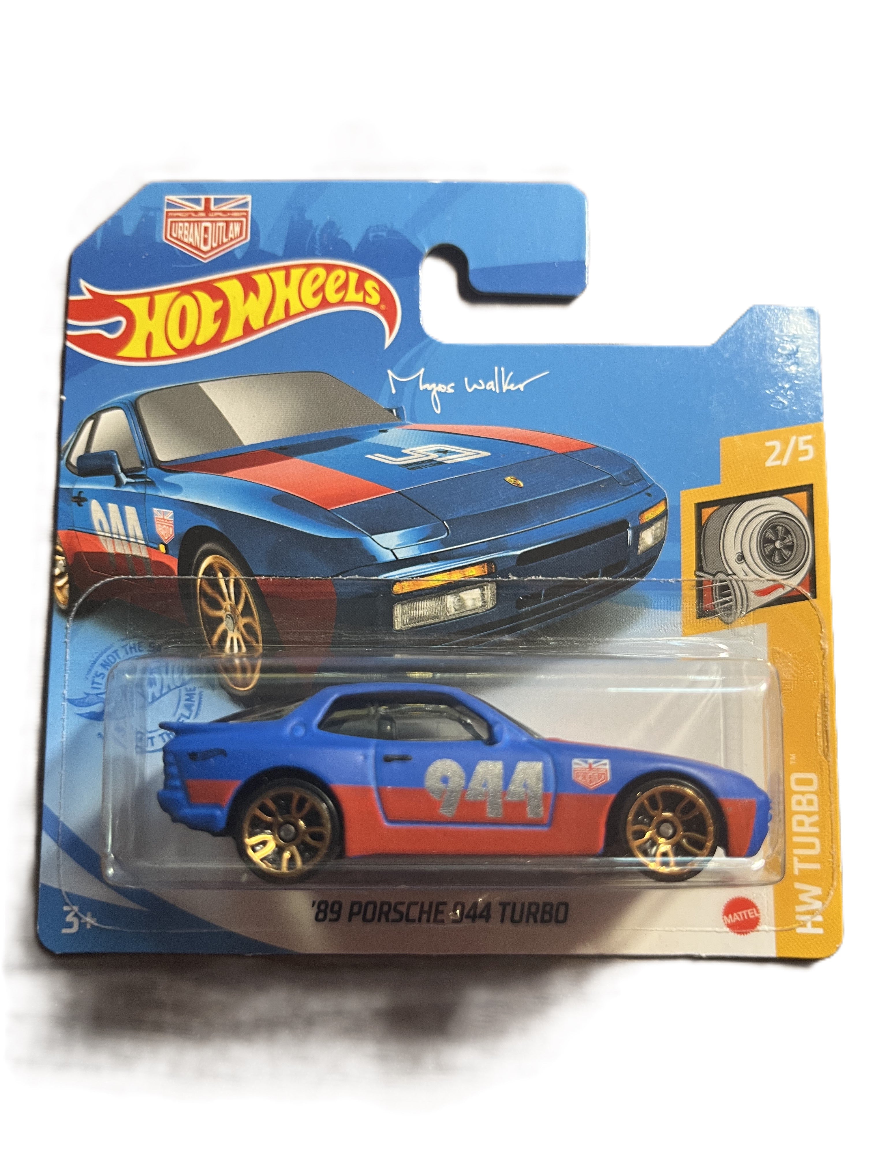 Hot Wheels GTC38 - 89 Porsche 944 Turbo - short Card - 2021