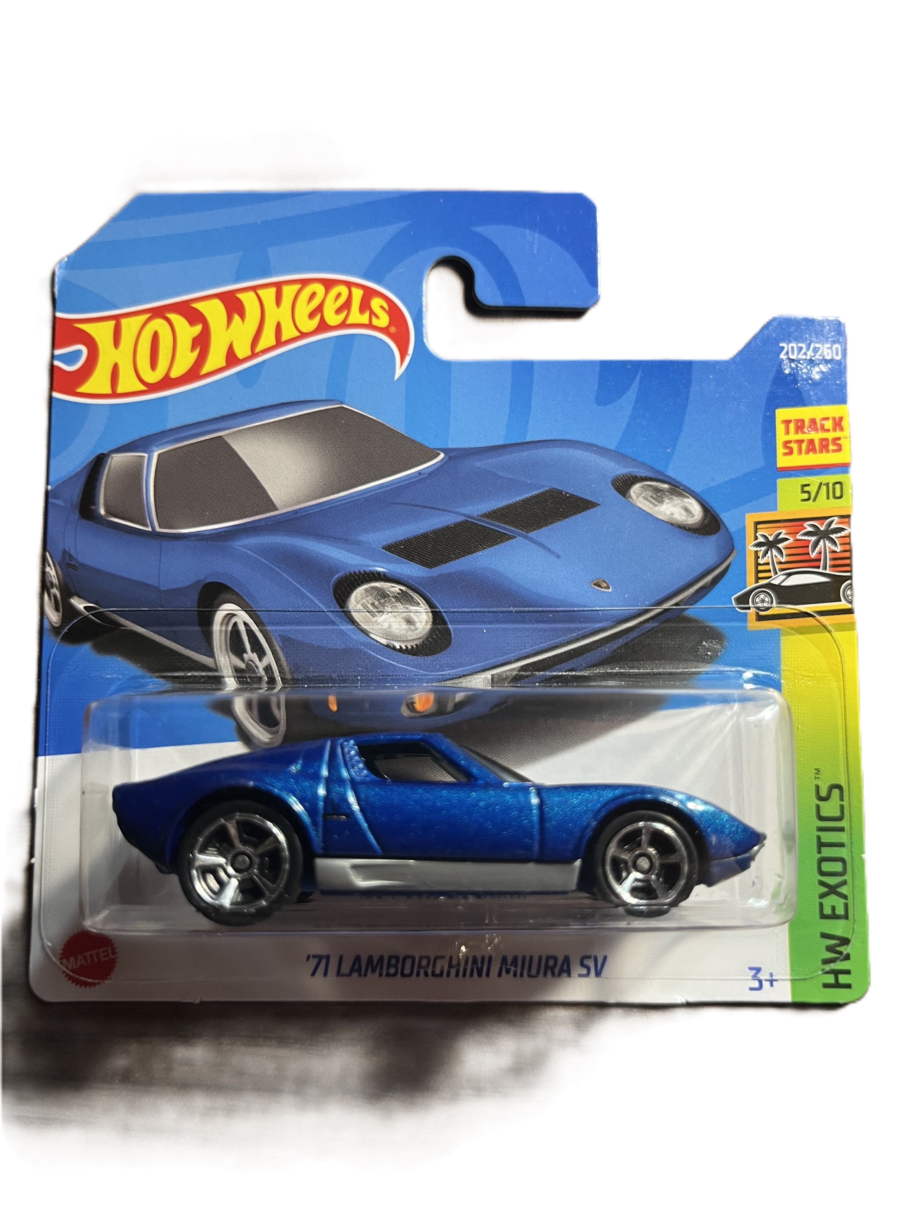 Hot Wheels HCX02 - 71 Lamborghini Miura SV - short Card - 2022