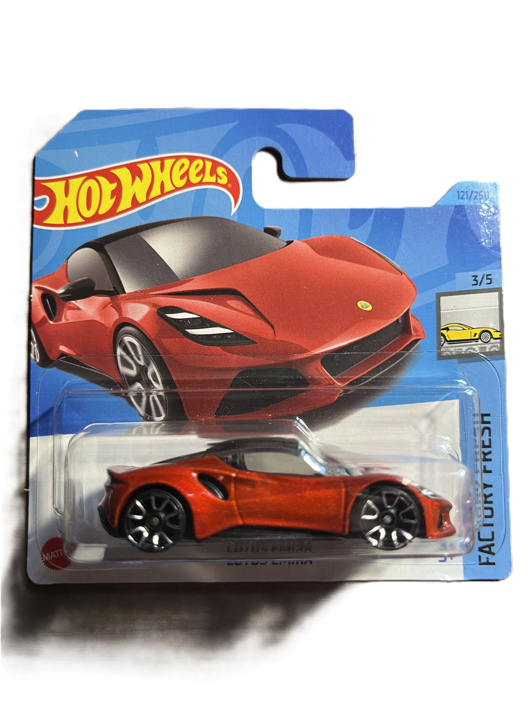 Hot Wheels HKJ30 - Lotus Emira - short Card - 2023
