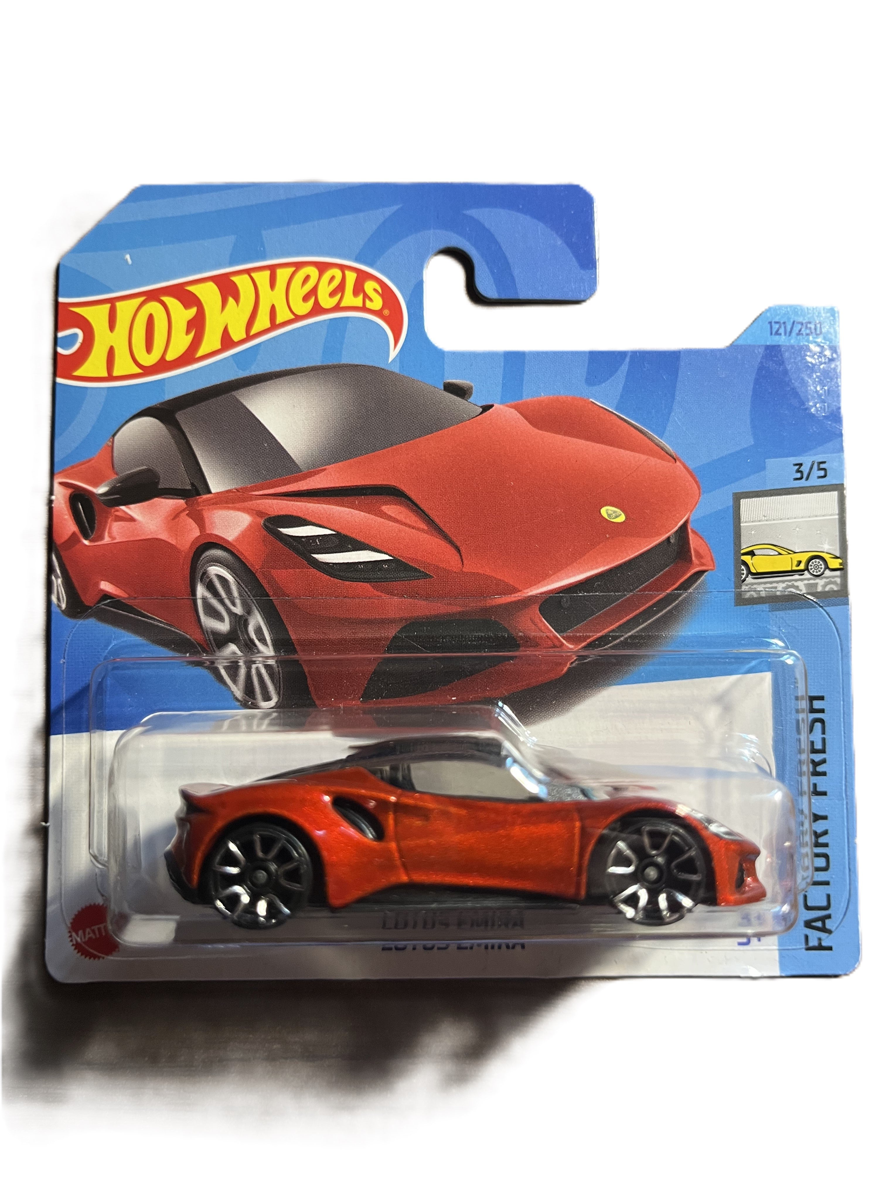 Hot Wheels HKJ30 - Lotus Emira - short Card - 2023