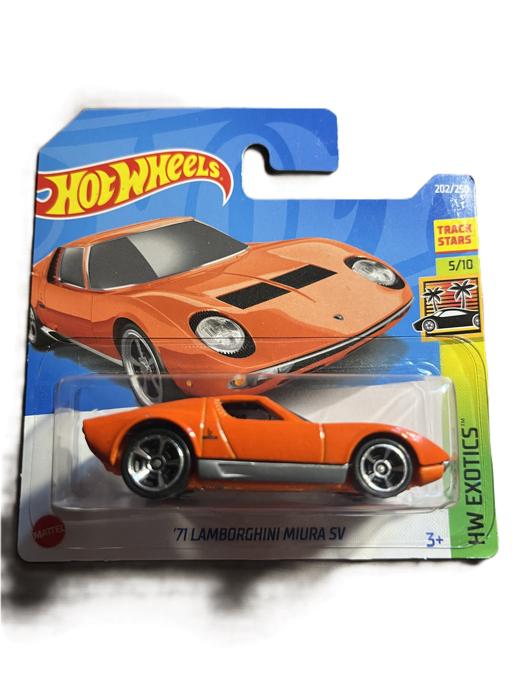 Hot Wheels HCV34 - 71 Lamborghini Miura SV - short Card - 2022