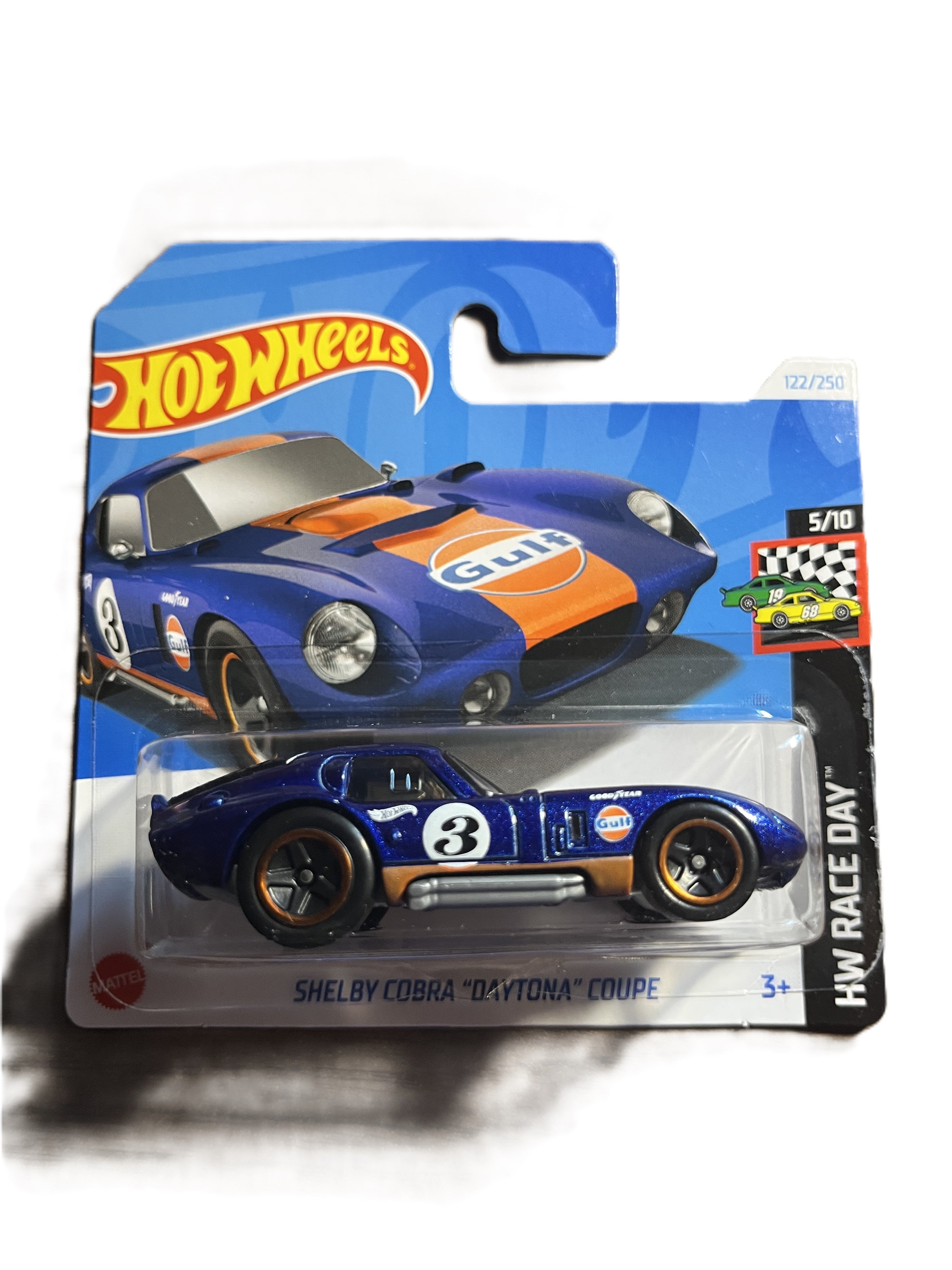 Hot Wheels HTF10 - Shelby Cobra Daytona Coupe - short Card - 2024