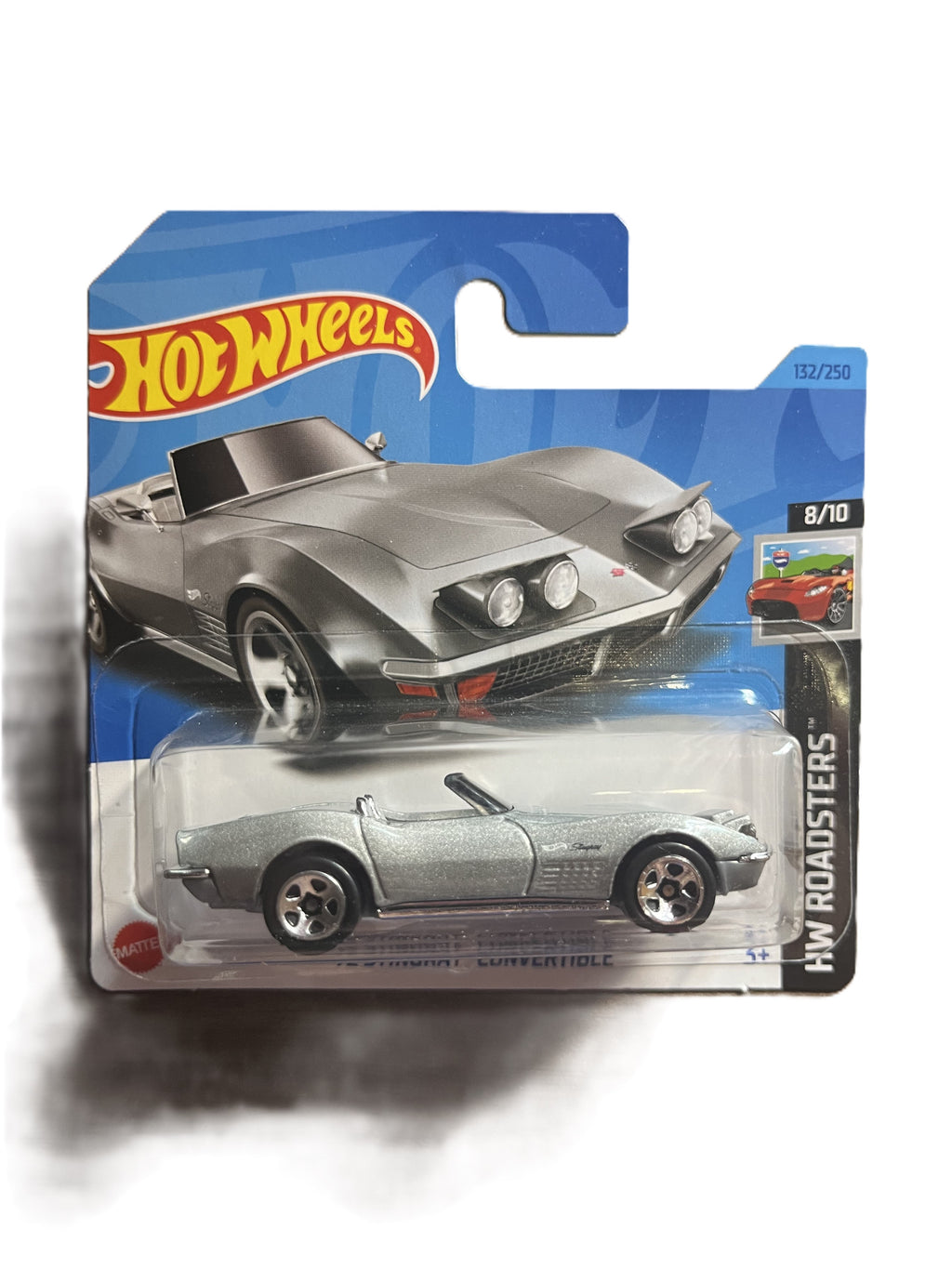 Hot Wheels HKK12 - 72 Stingray Convertible - short Card - 2023