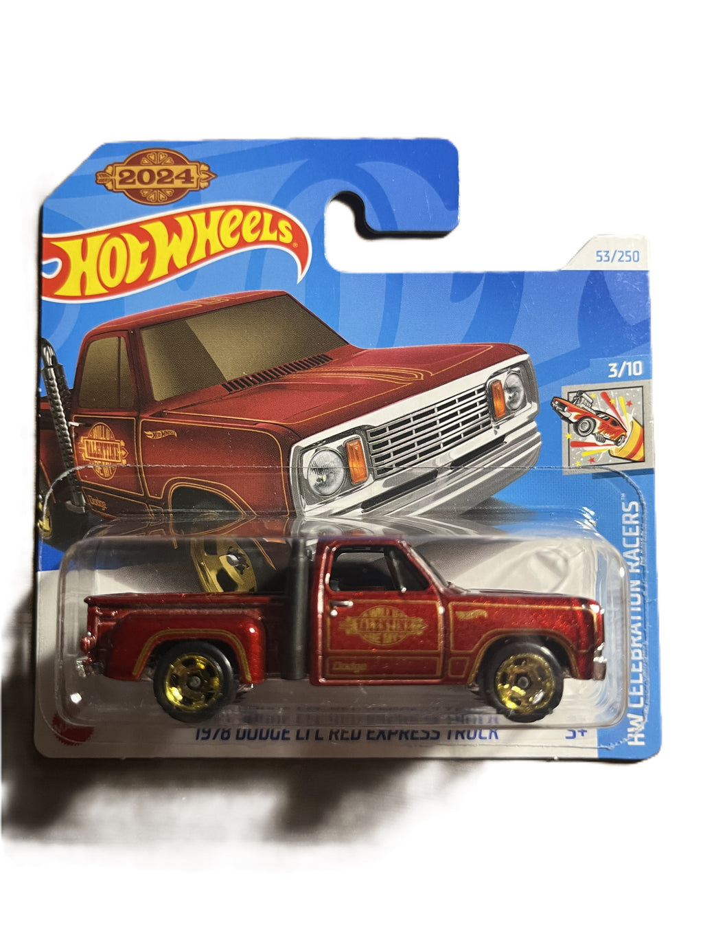 Hot Wheels HRY97 - 1978 Dodge LI´L Red Express Truck - short Card - 2024