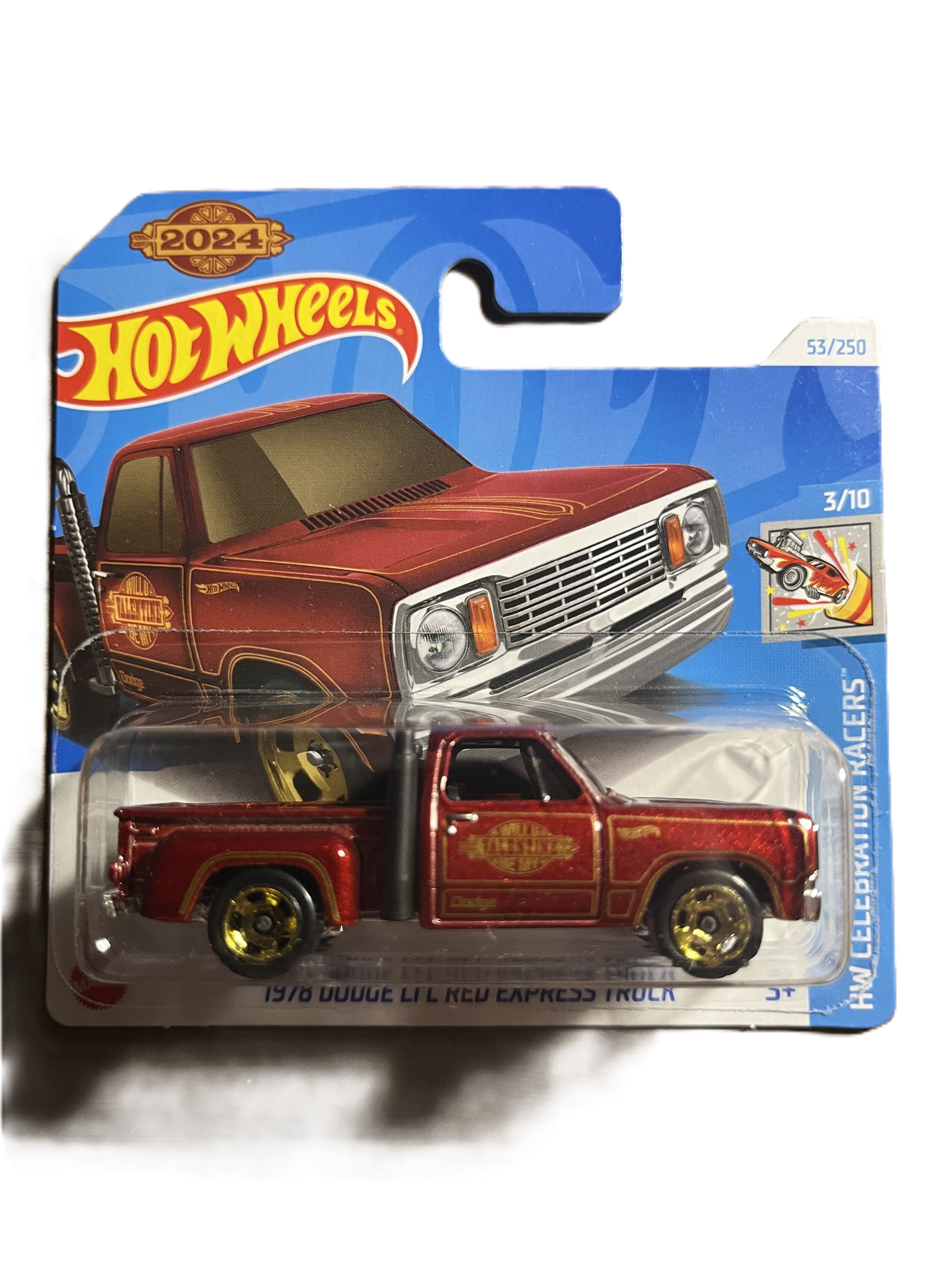 Hot Wheels HRY97 - 1978 Dodge LI´L Red Express Truck - short Card - 2024