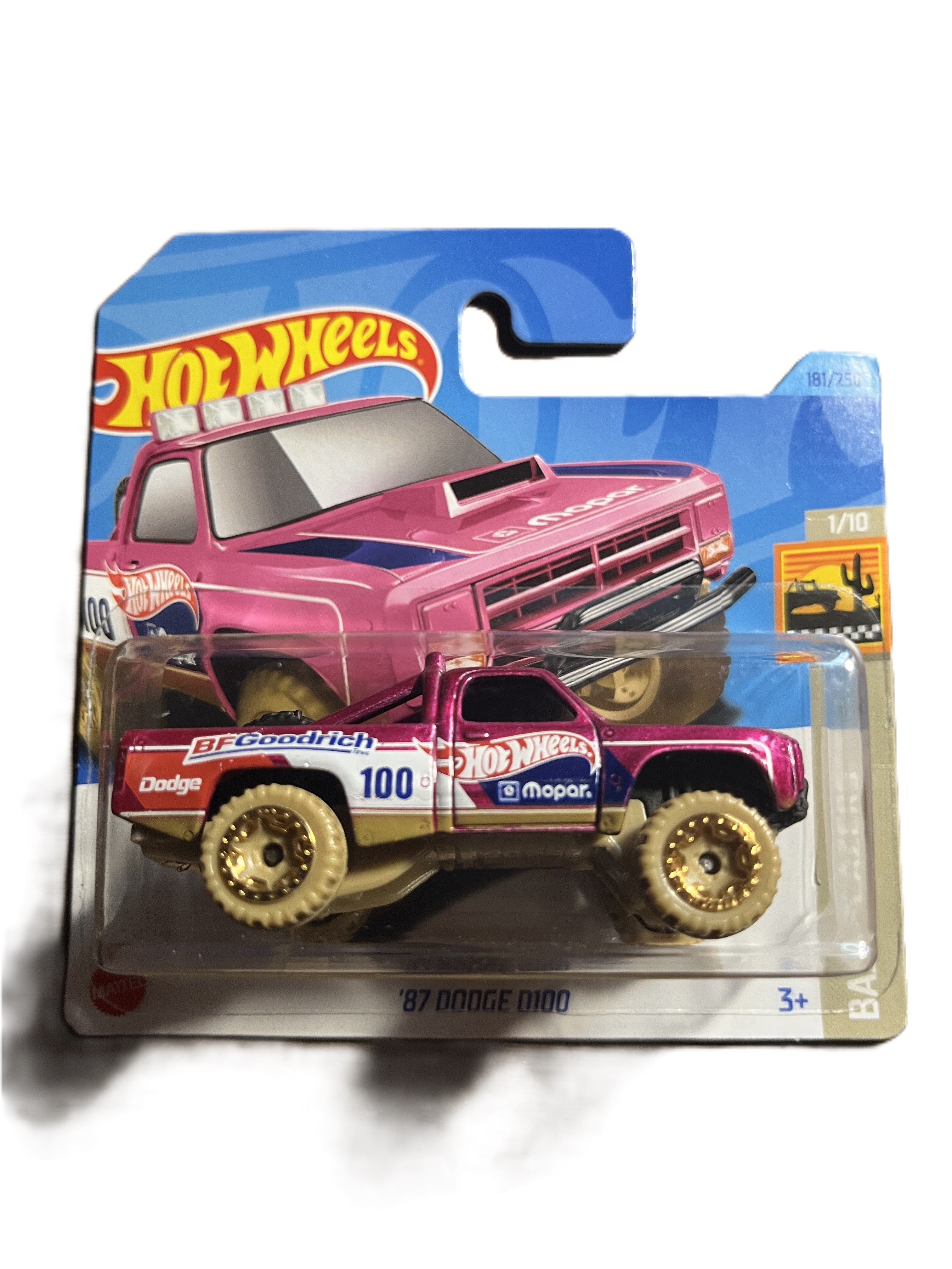 Hot Wheels HKG73 - 87 Dodge D100 - short Card - 2023