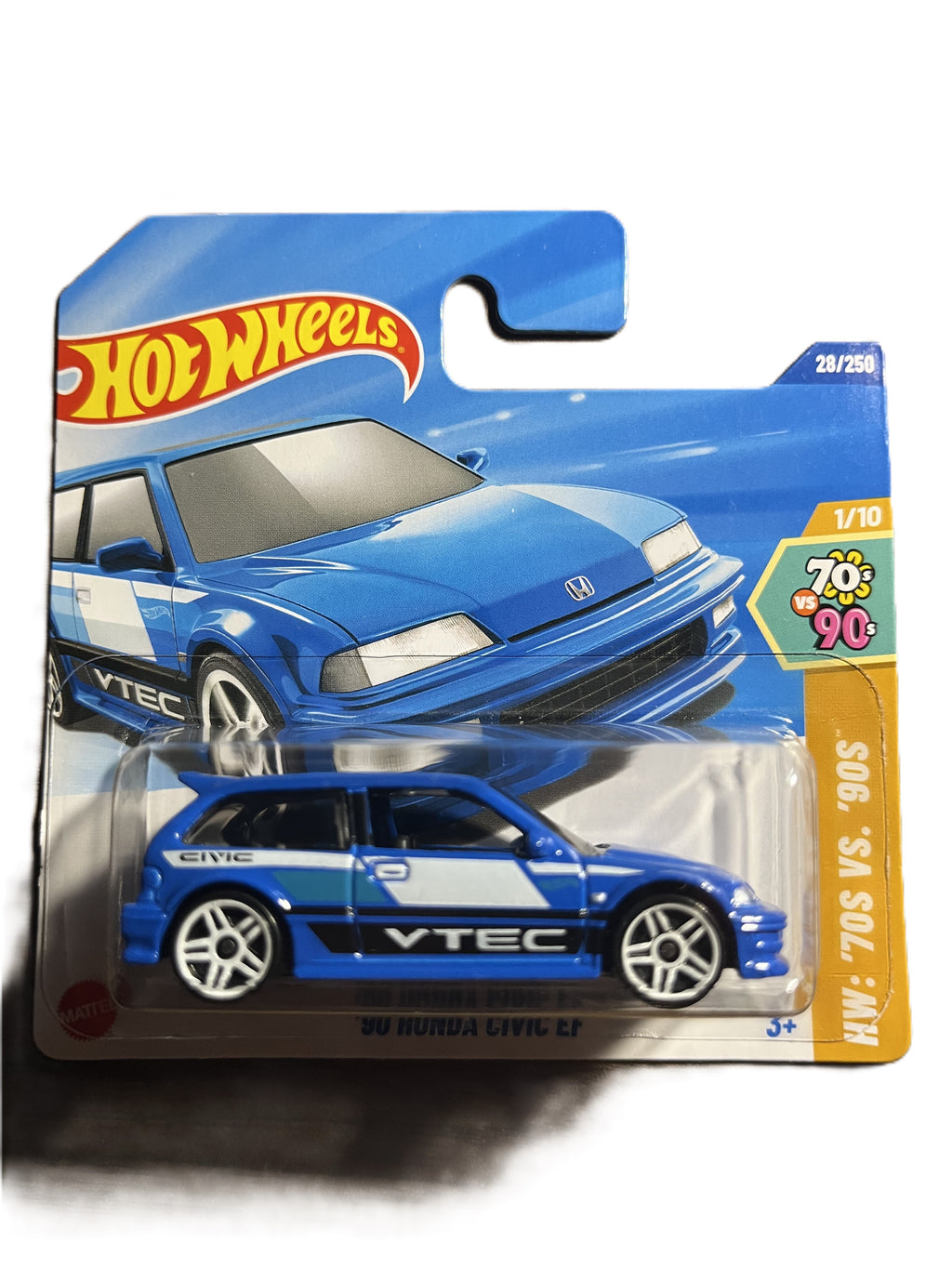 Hot Wheels HYW81 - 90 Honda Civic EF - short Card - 2025