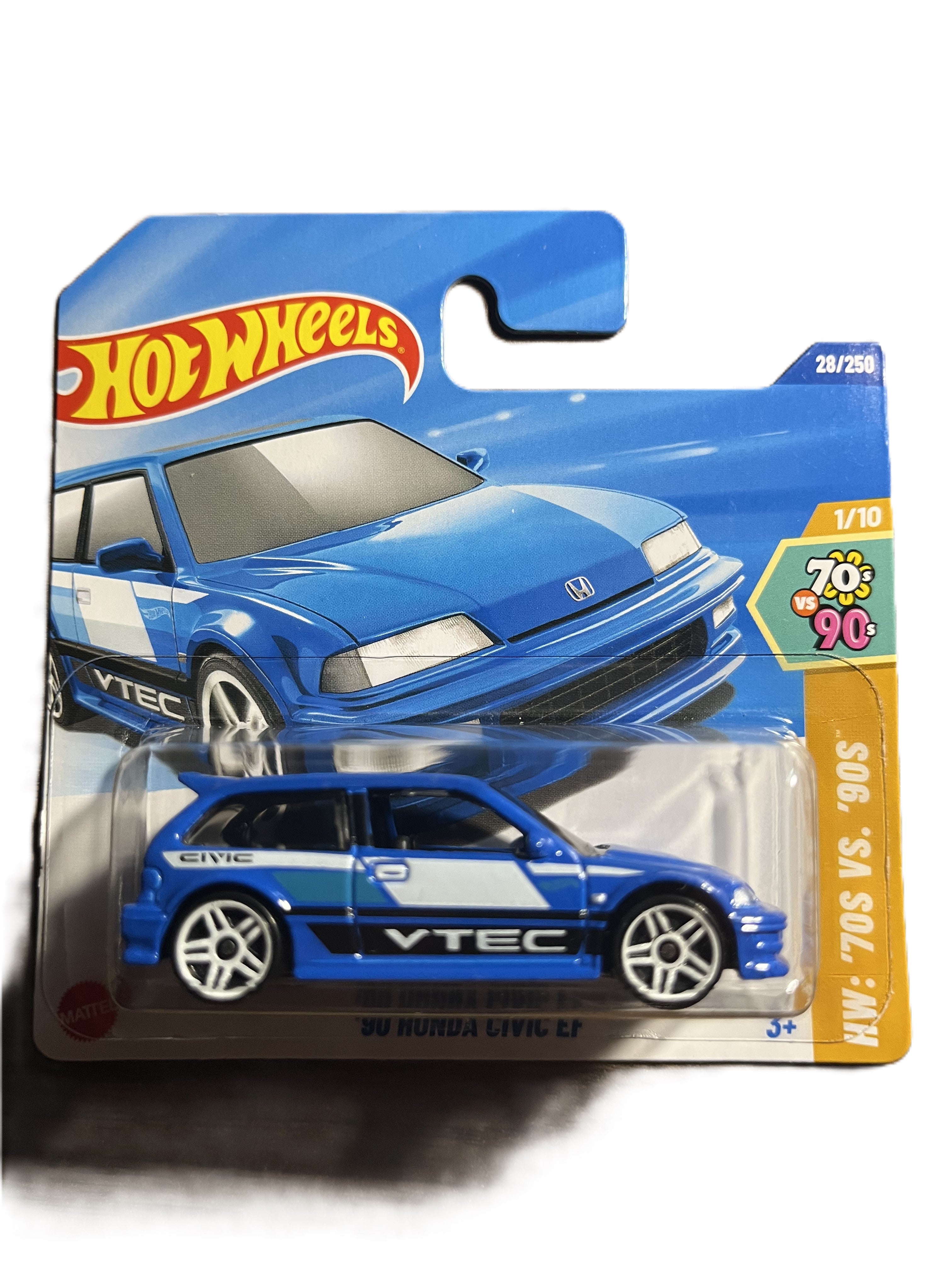 Hot Wheels HYW81 - 90 Honda Civic EF - short Card - 2025