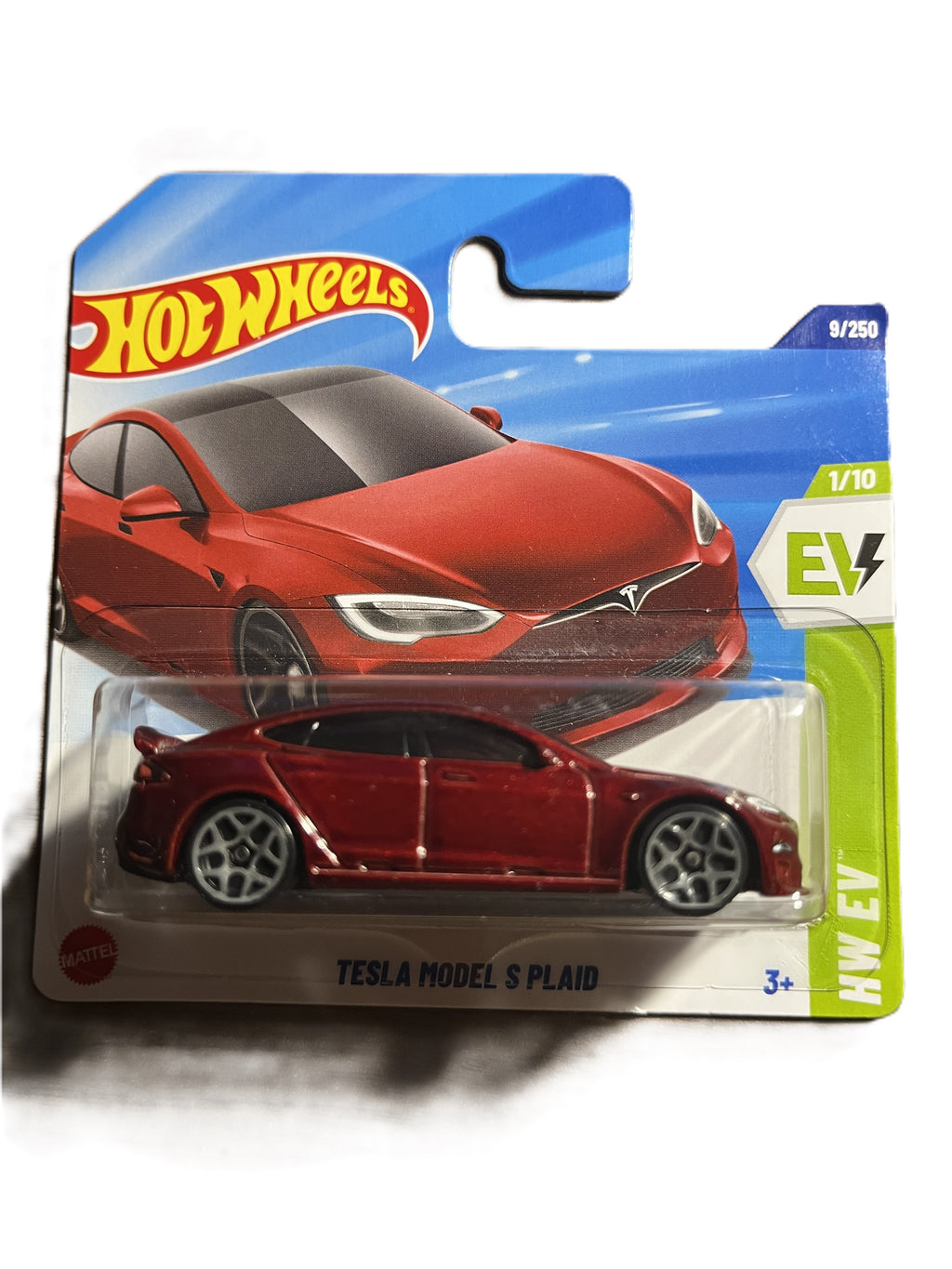 Hot Wheels HYW86 - Tesla Model S Plaid - short Card - 2025