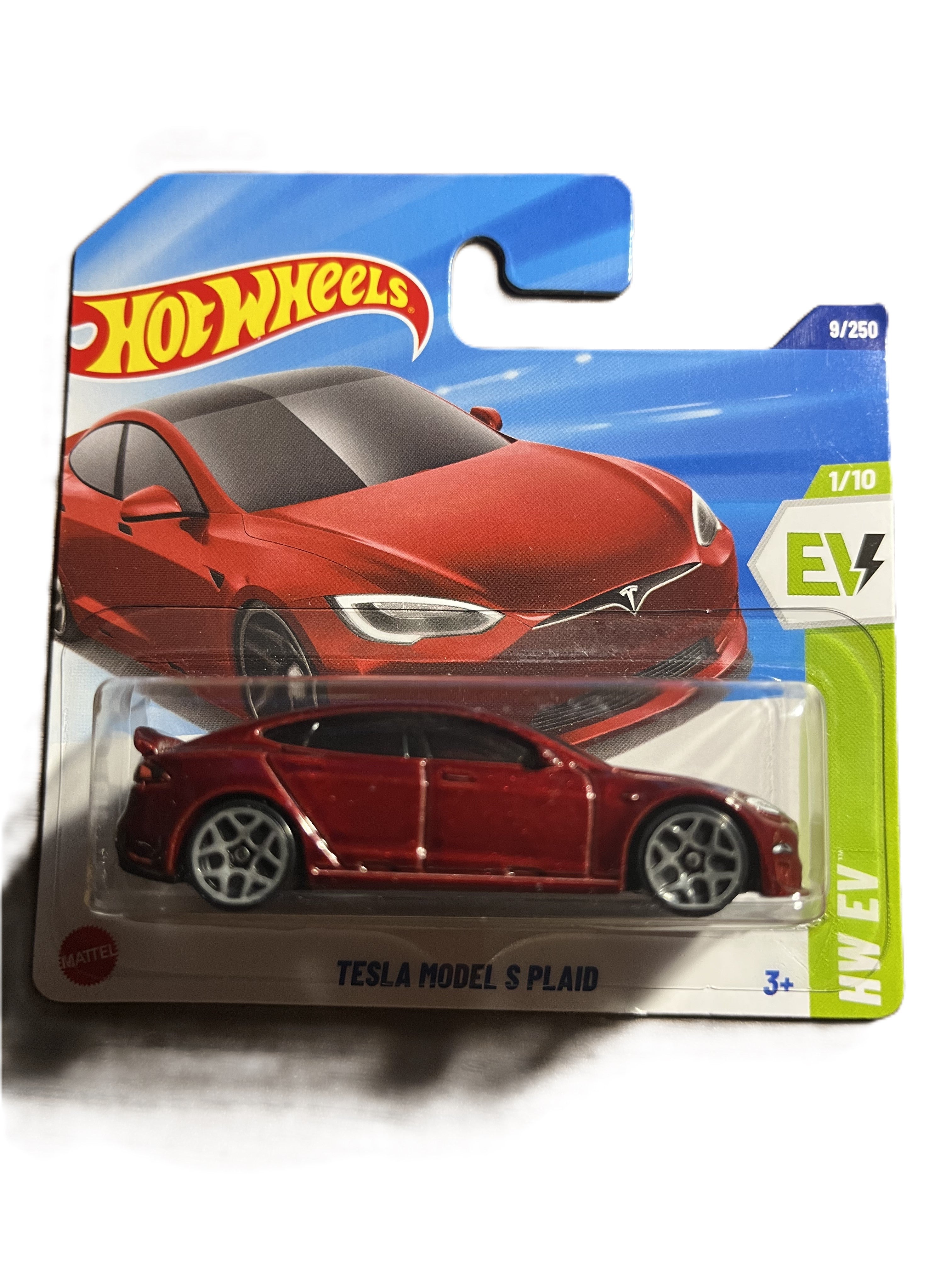 Hot Wheels HYW86 - Tesla Model S Plaid - short Card - 2025