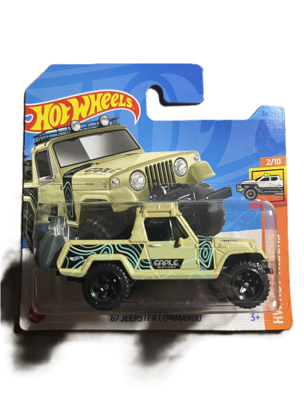 Hot Wheels HKJ02 - 67 Jeepster Commando - short Card - 2023