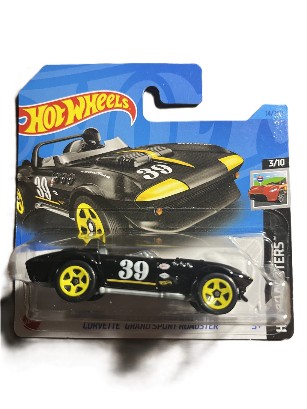 Hot Wheels HKH38 - Corvette Grand Sport Roadster - short Card - 2023