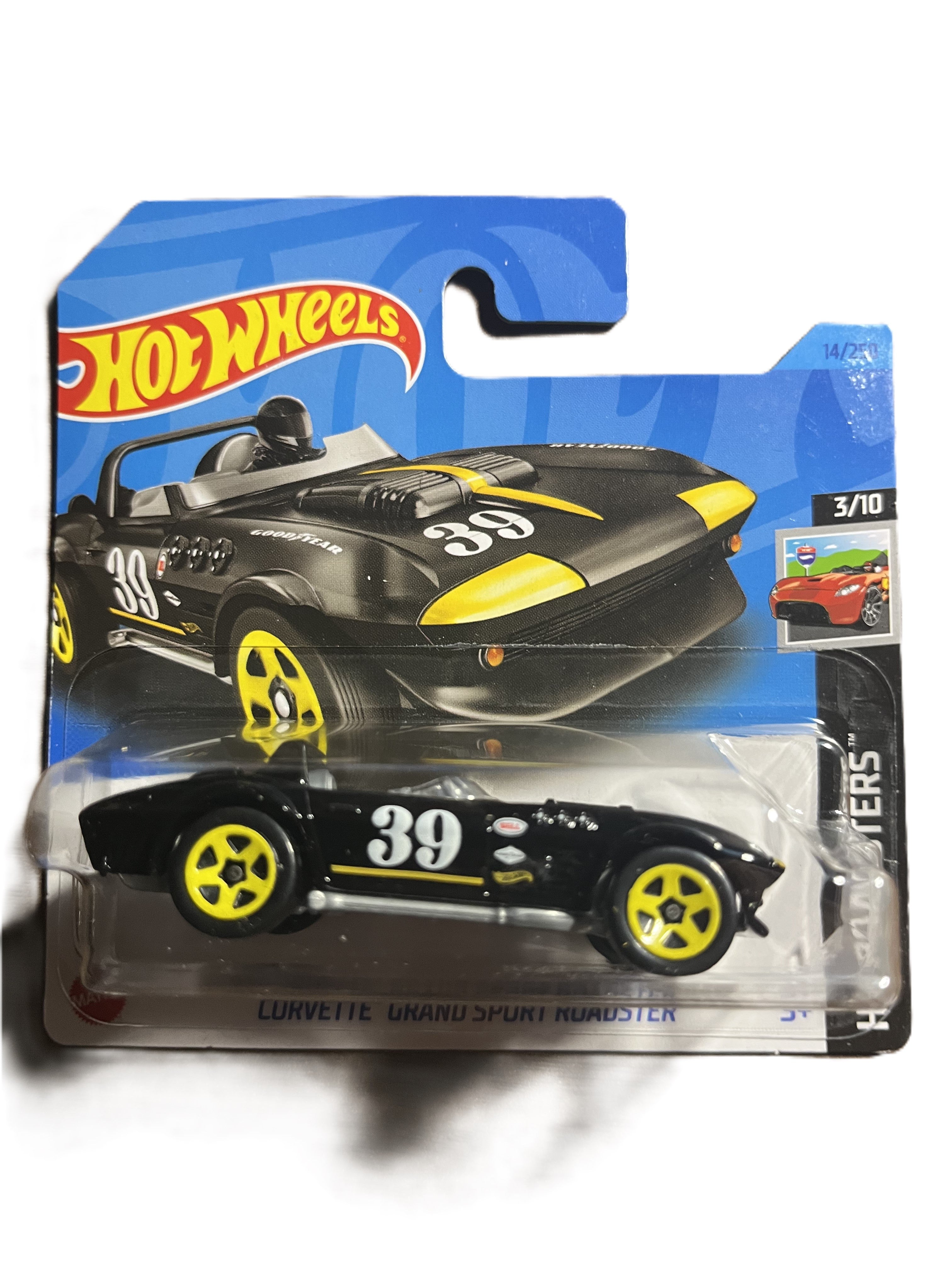Hot Wheels HKH38 - Corvette Grand Sport Roadster - short Card - 2023