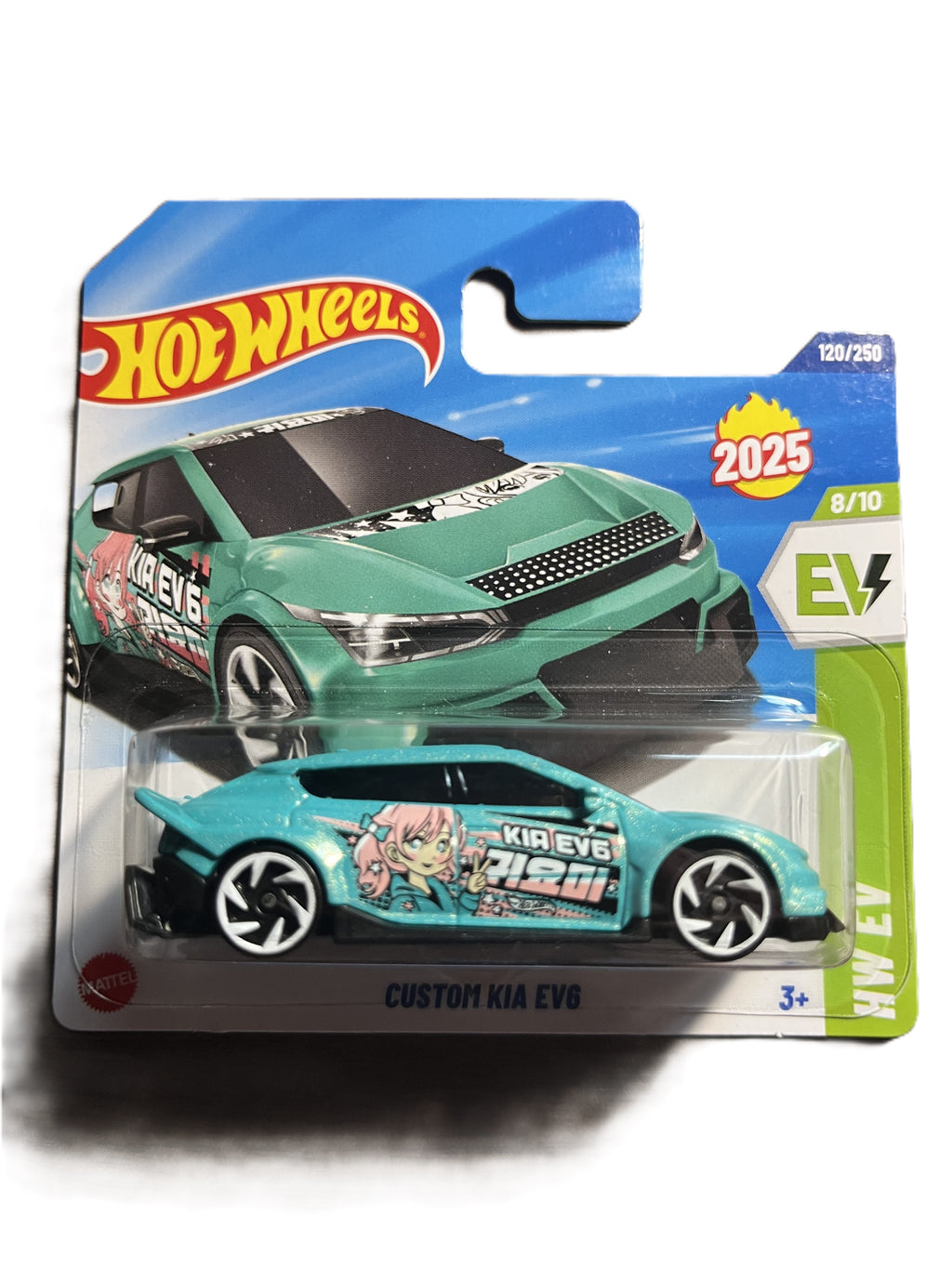 Hot Wheels HYX63 - Custom KIA EV6 - short Card - 2025