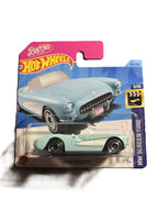 Hot Wheels HKK87 - 1956 Corvette - Barbie - short Card - 2023
