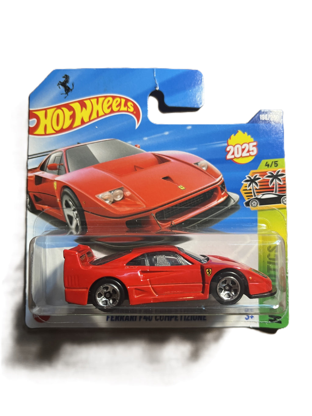 Hot Wheels HYW59 - Ferrari F40 Competizione - short Card - 2025 - schlechte Karte