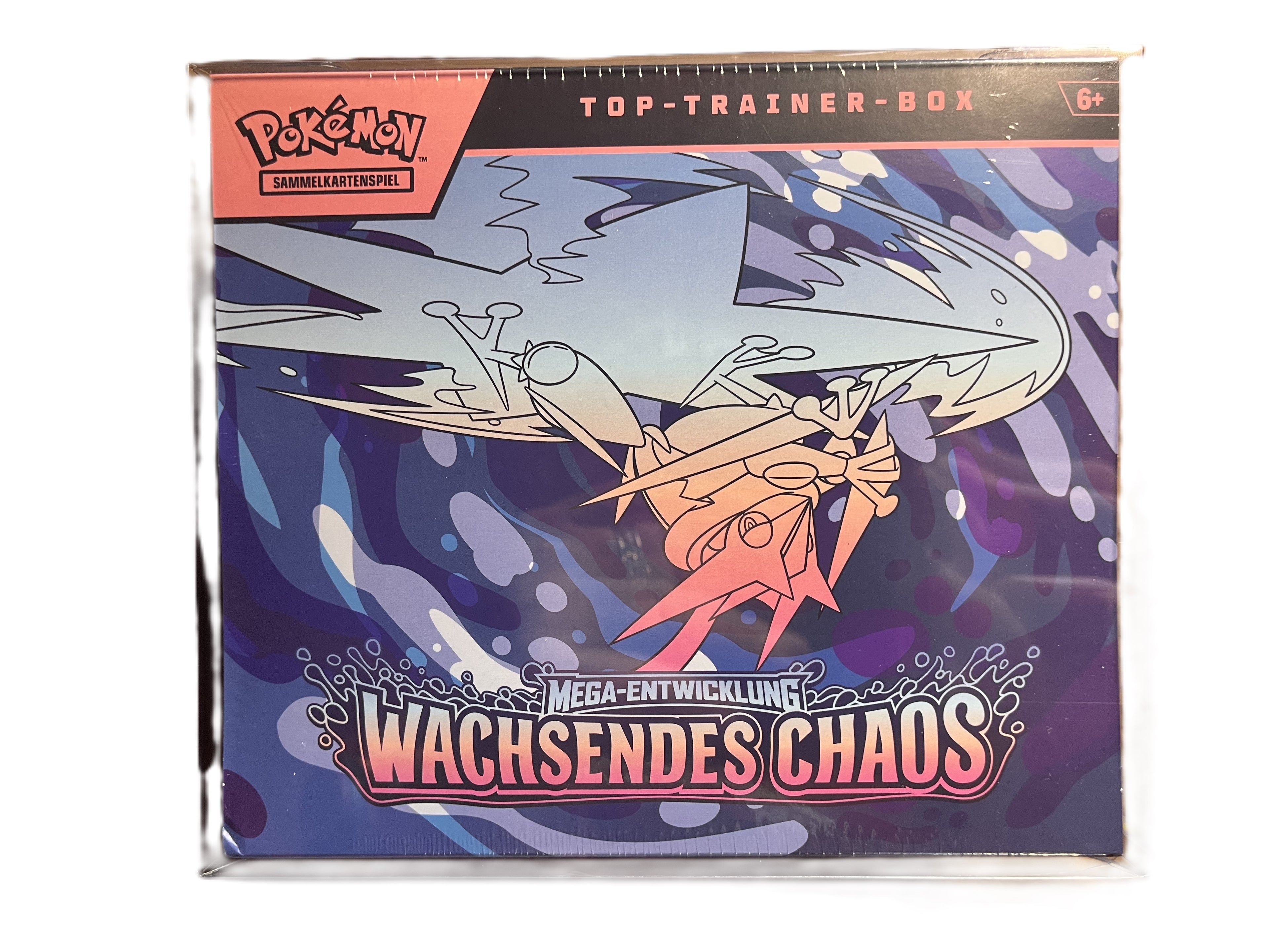 Pokemon Mega-Entwicklung Wachsendes Chaos Top Trainer Box - Deutsch
