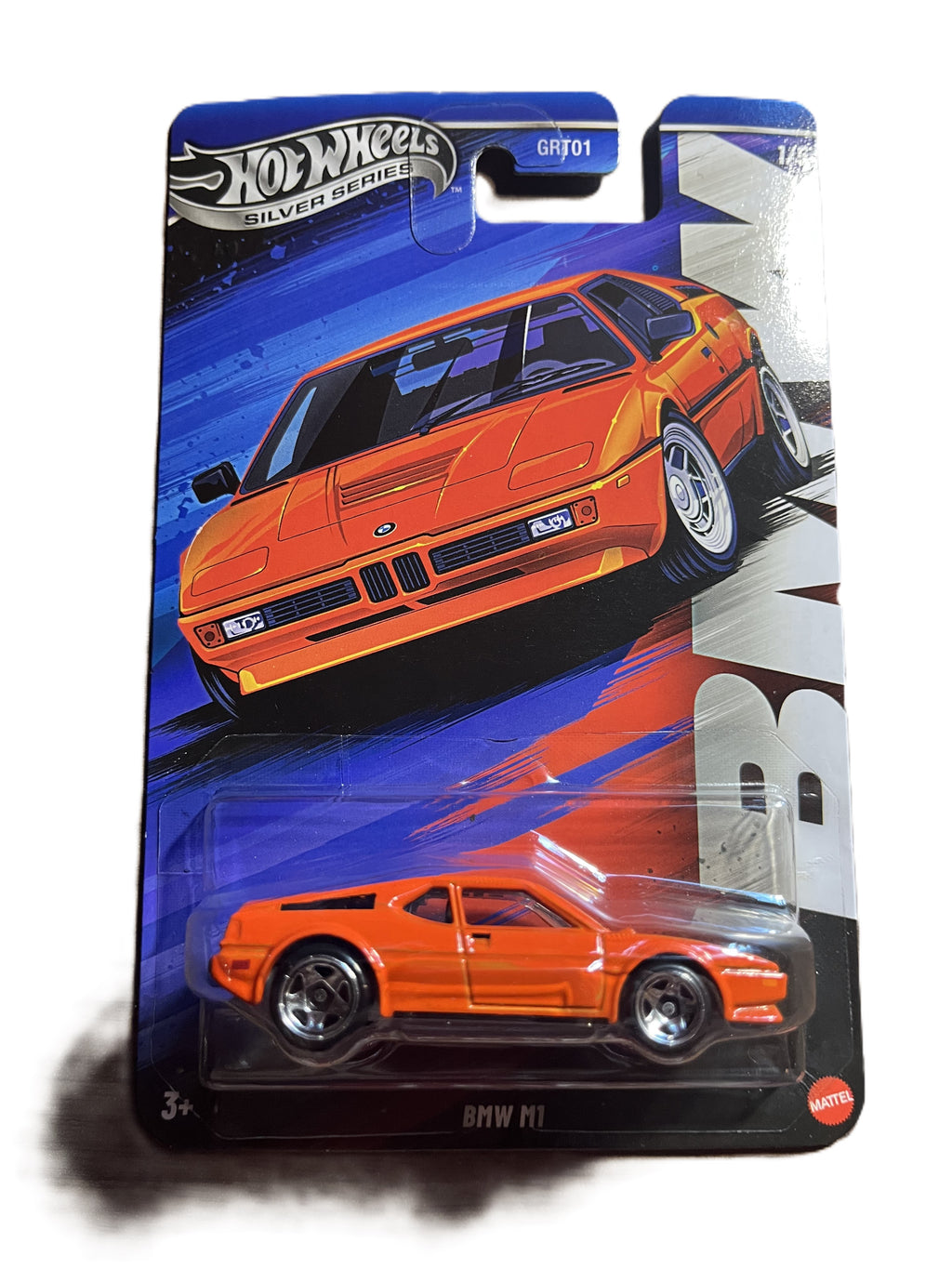 Hot Wheels JBY59 - BMW M1 - BMW 1/5 - long Card - silver Series