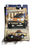 Matchbox HPC58 - 1985 Porsche 911 Rally - 70 Years Germany 03/12 - long Card