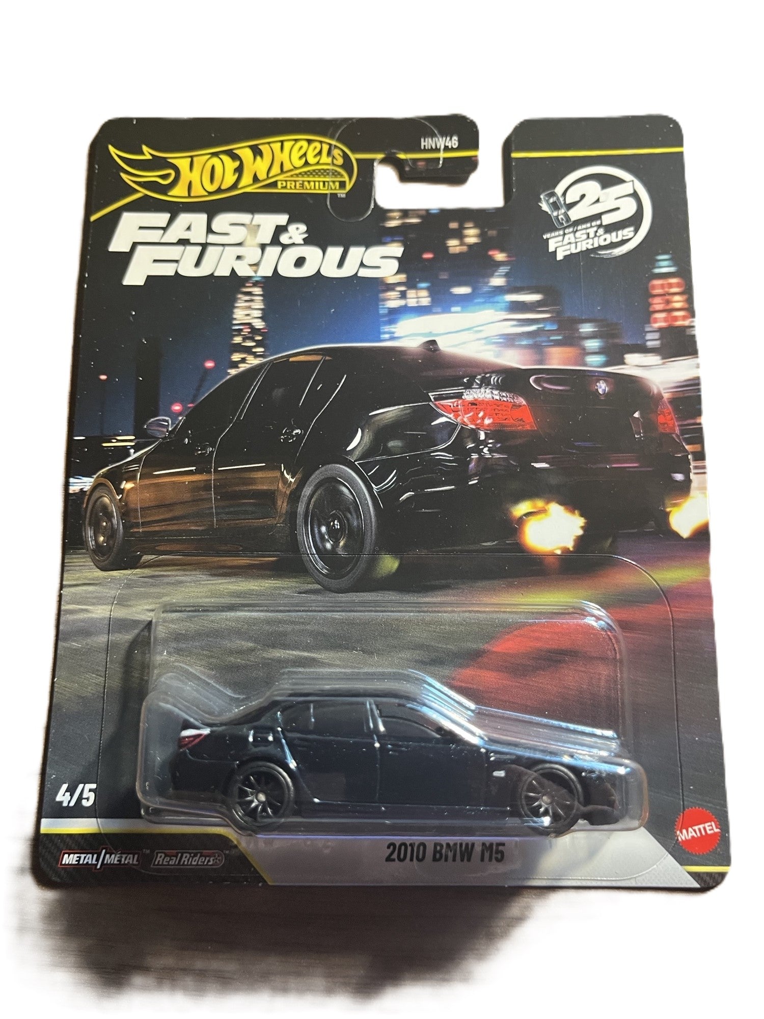 Hot Wheels JHW62 - 2010 BMW M5 - Fast & Furious 4/5 - Premium