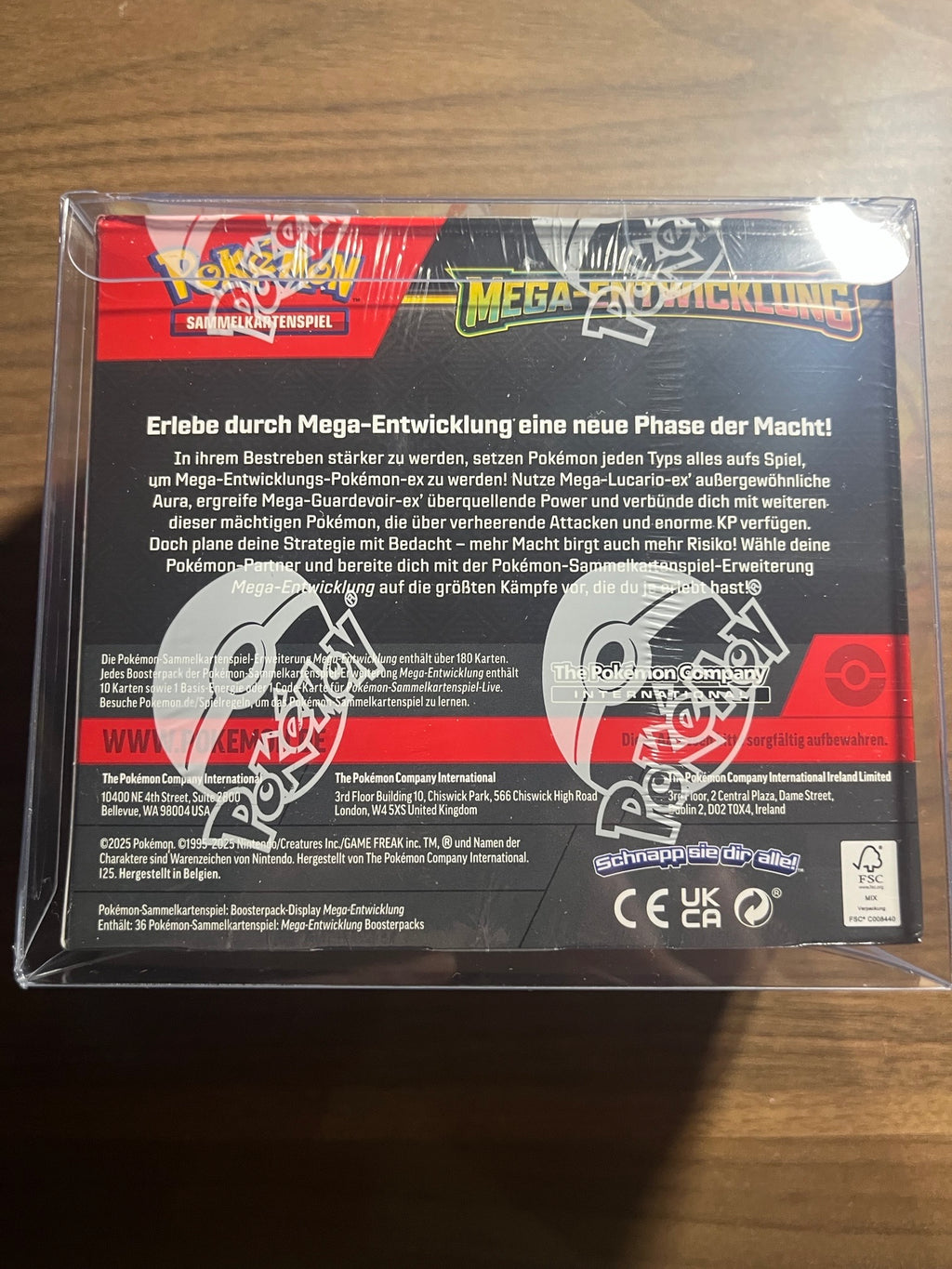 Pokemon - Karmesin & Purpur Mega-Entwicklung (36 Booster) (deutsch)