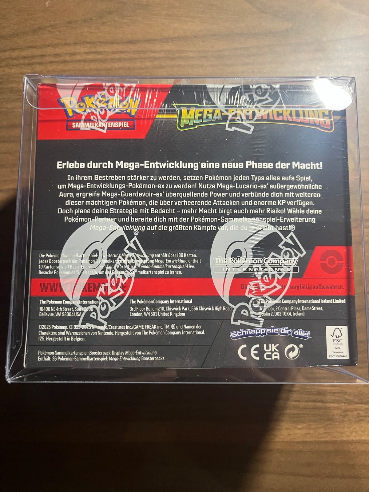 Pokemon - Karmesin & Purpur Mega-Entwicklung (36 Booster) (deutsch)