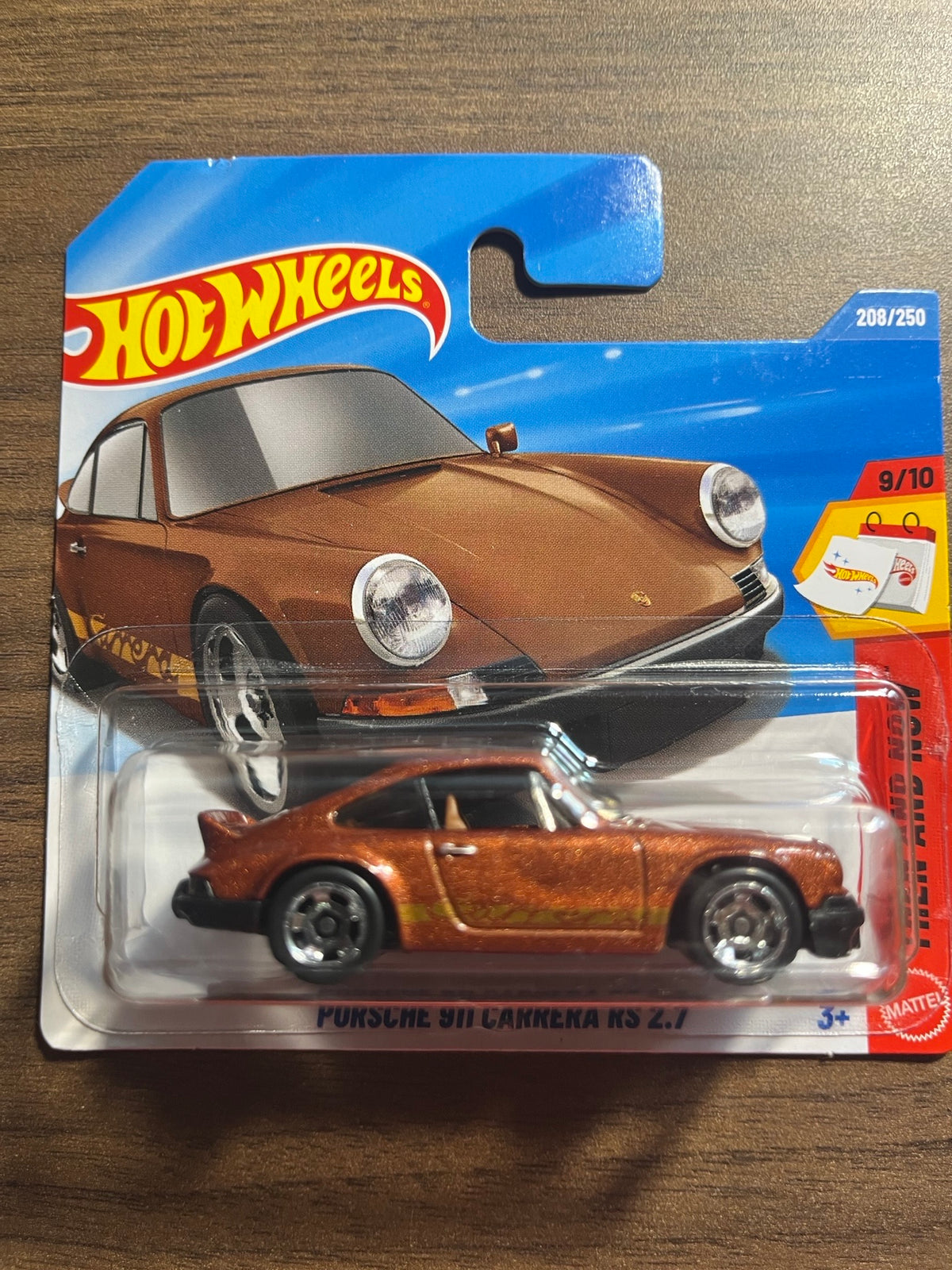 Hot Wheels JJK43 - Porsche 911 Carrera RS 2.7 - short Card - 2026