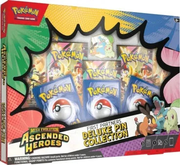 Pokemon - Mega-Entwicklung Erhabene Helden Deluxe-Pin Kollektion - Deutsch