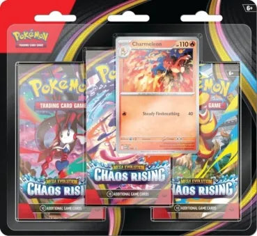 Pokemon - Mega-Entwicklung Wachsendes Chaos 3-Pack Blister Glutexo - Deutsch