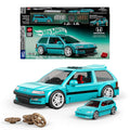 Mattel Brick Shop JHF62, Hot Wheels Custom ’90 Honda Civic Ef Bauspielzeugset (248 Teile), Für Sammler
