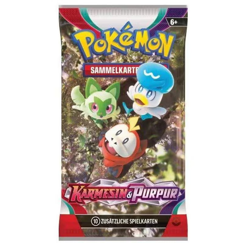 Pokemon - Booster Pack - Karmesin & PurPur - Deutsch
